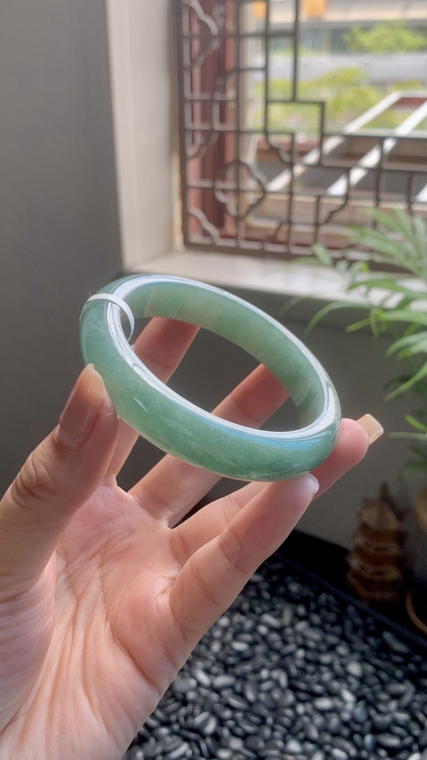 湖水绿正圈成品 HYY-5623 ⭕️ 55.8*12.5*8.2