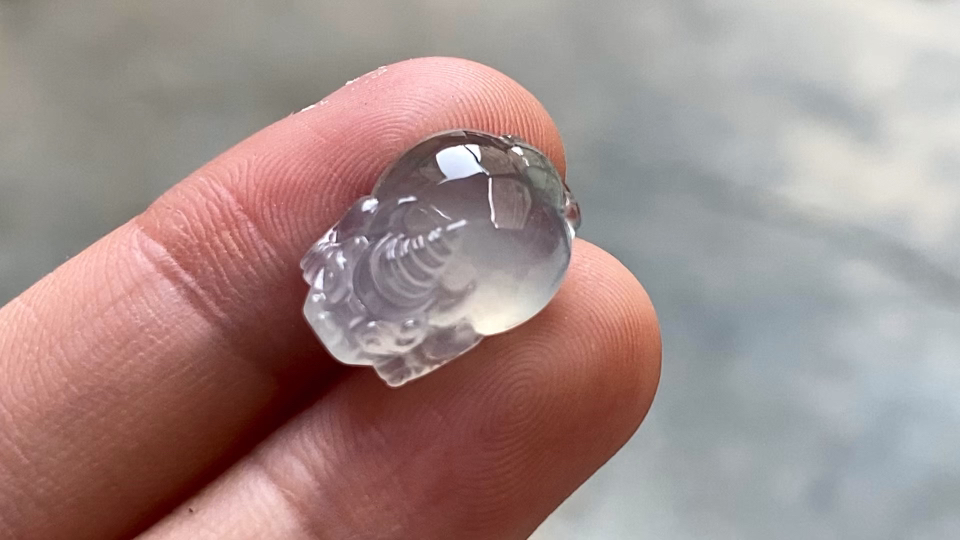 ️ 玻璃钢金蟾,15.8*11.2*5 完整