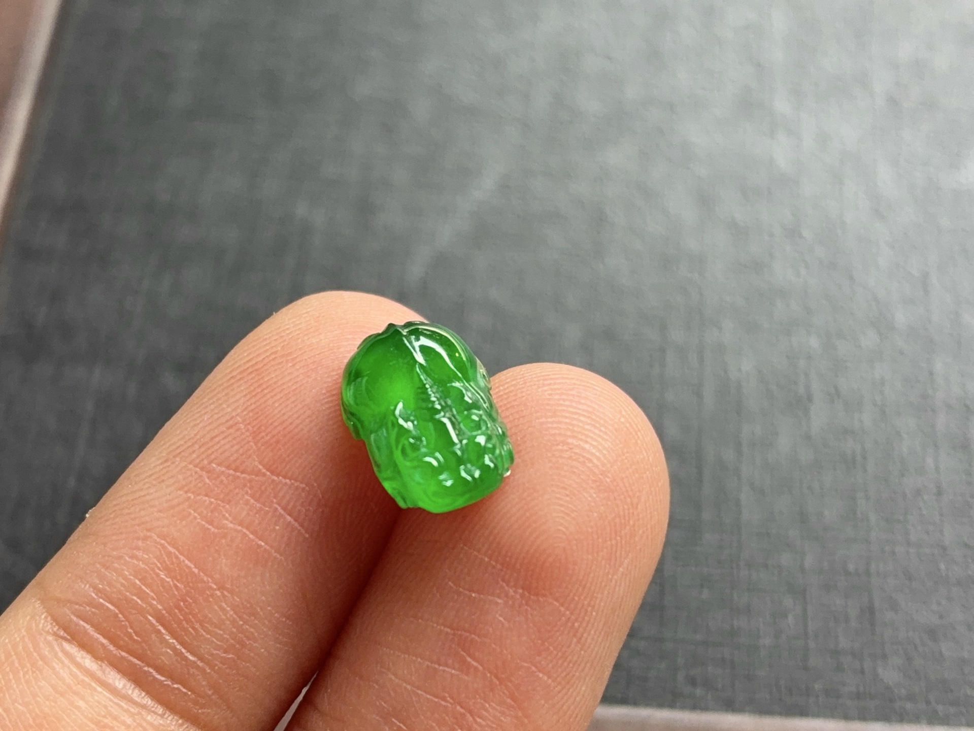 ️ 【绿貔貅】尺寸：9.8×7×3