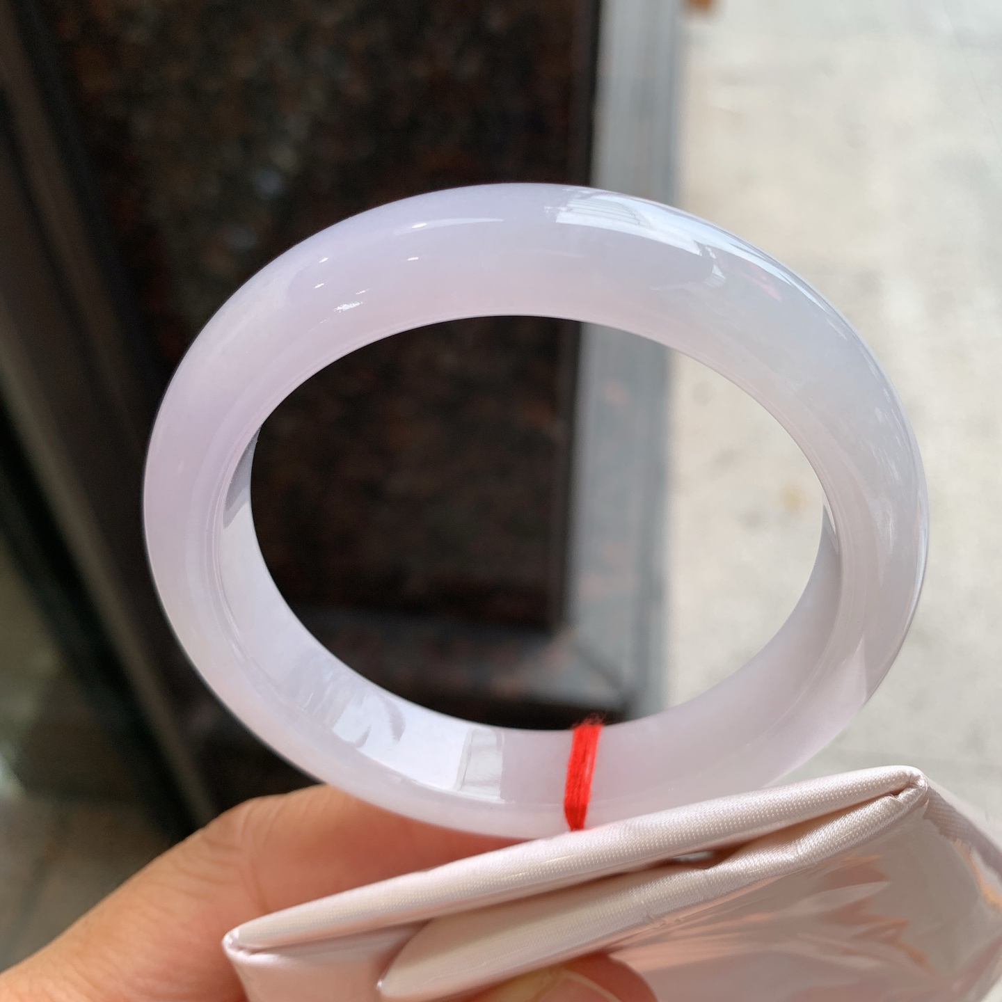 正圈粉紫 微纹 尺寸：57/12/9 清新