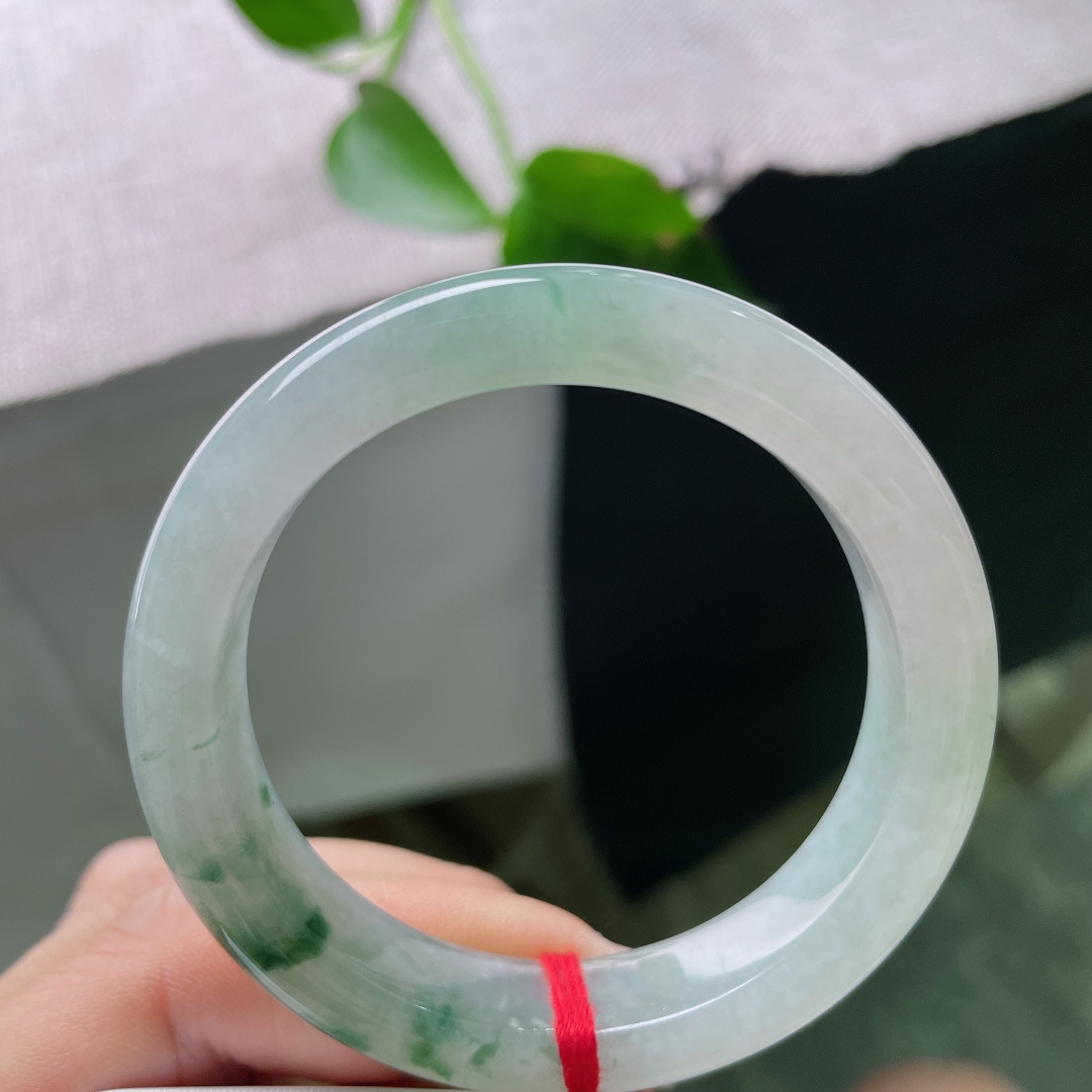49/11.2，飘花正圈，小手福利，水头好，种老，花色灵动飘逸，皮纹，56032a