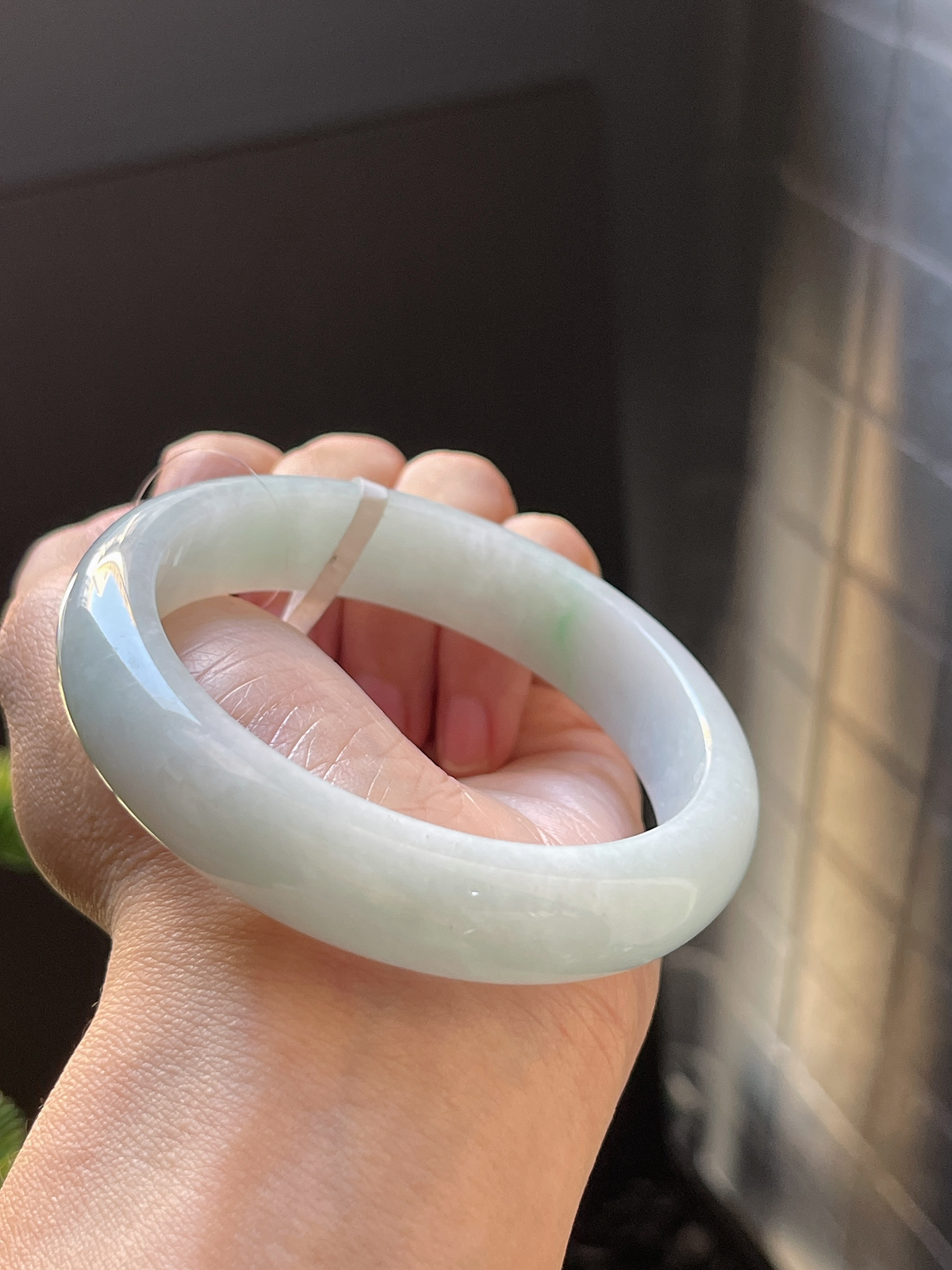 正圈56.8糯种手镯