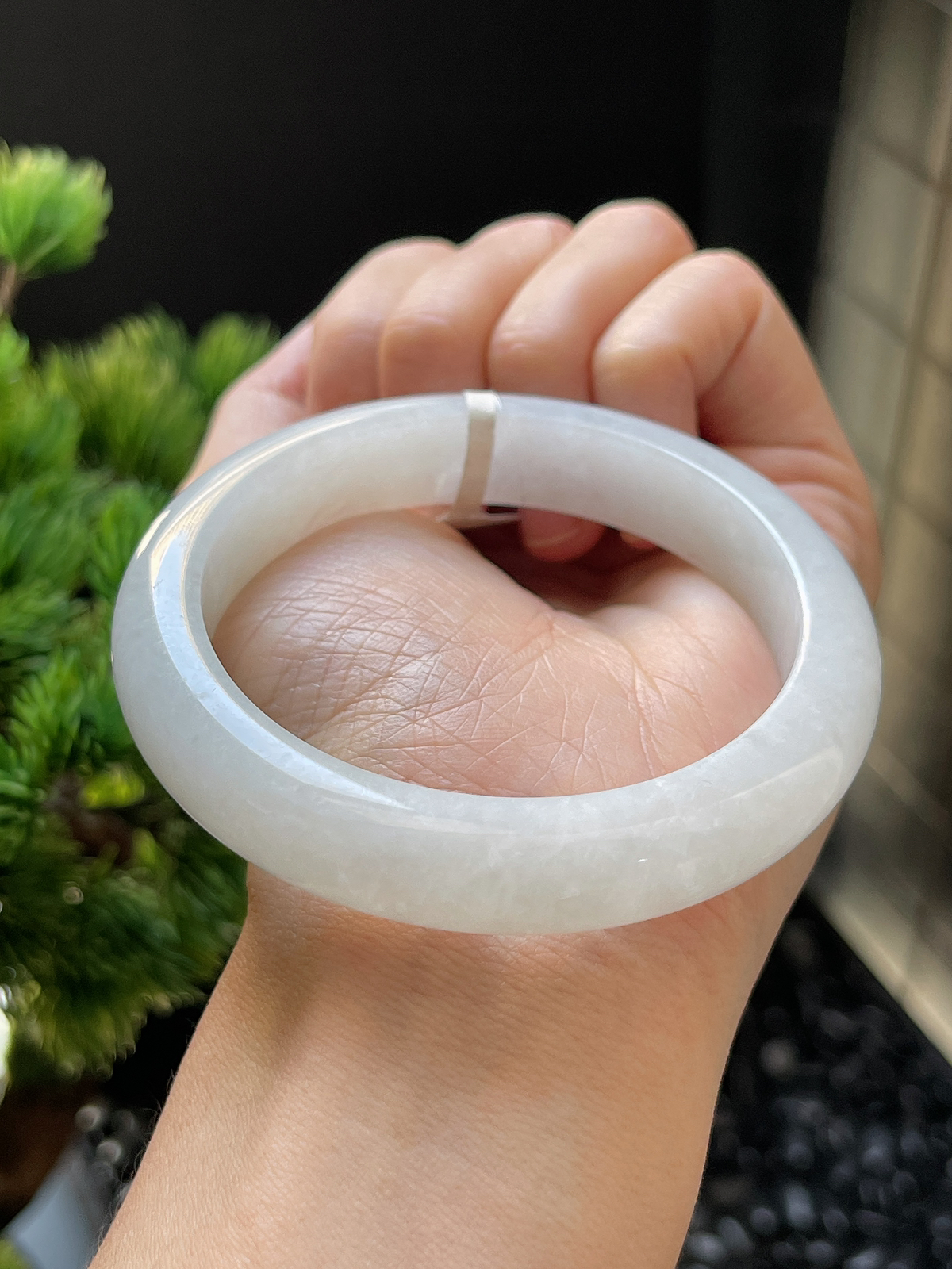 正圈56白月光手镯