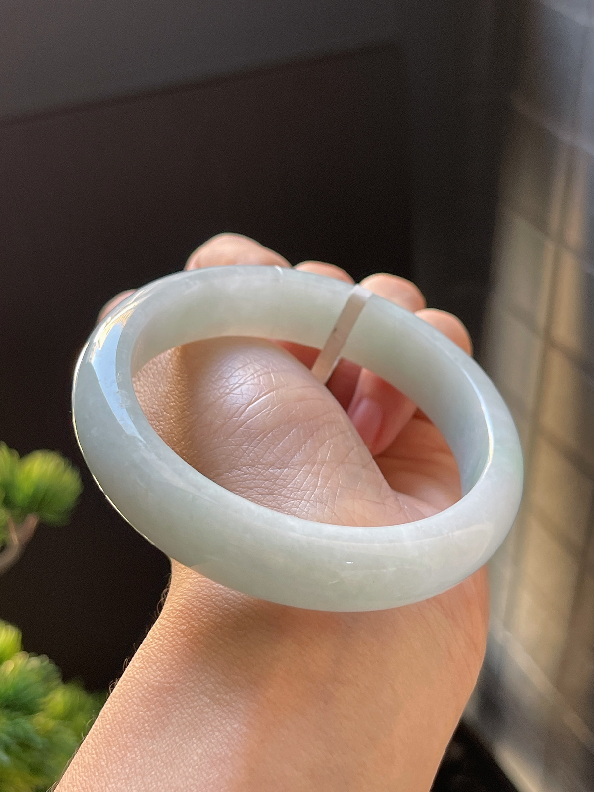 正圈56.8糯种手镯