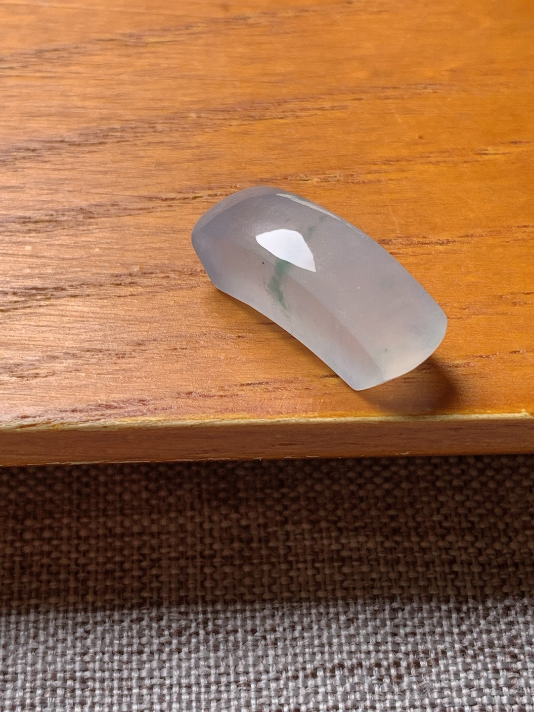 冰种飘花马鞍，水润种老 0807 尺寸20*6.4*6.6