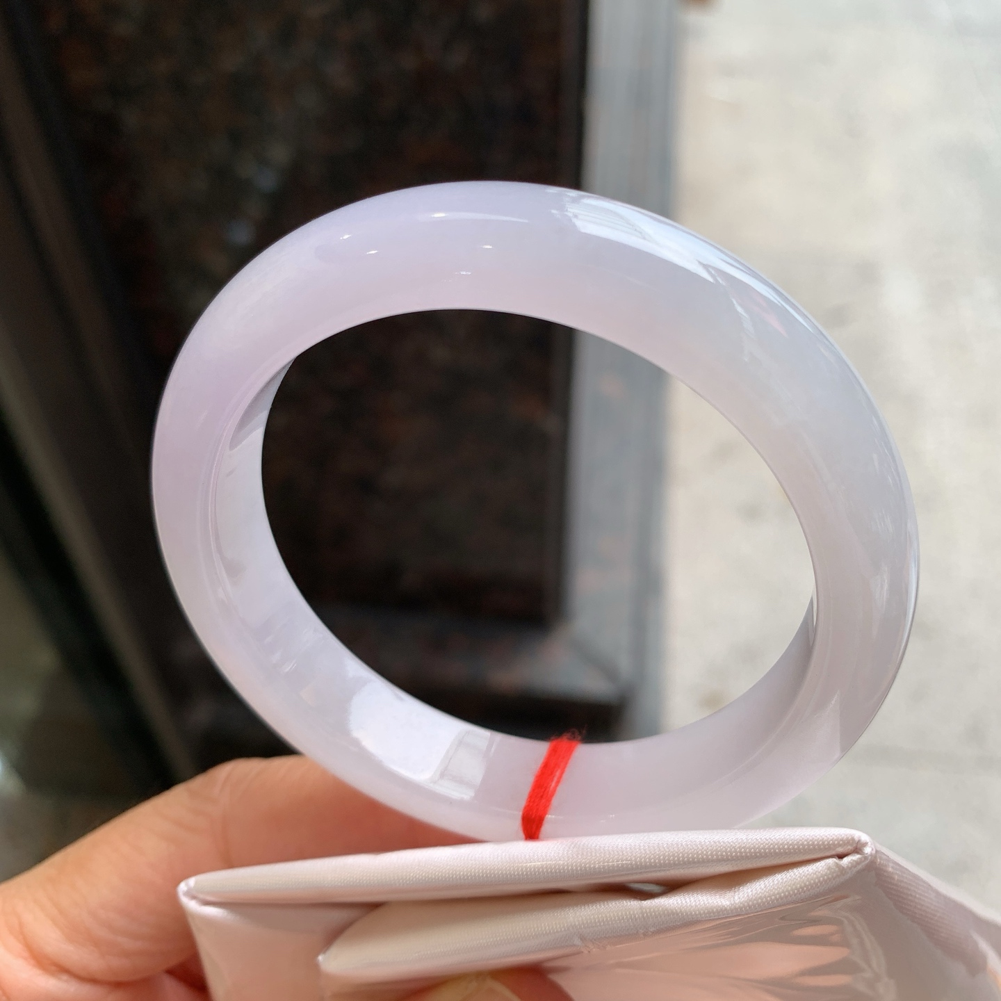 正圈粉紫 微纹 尺寸：57/12/9 清新
