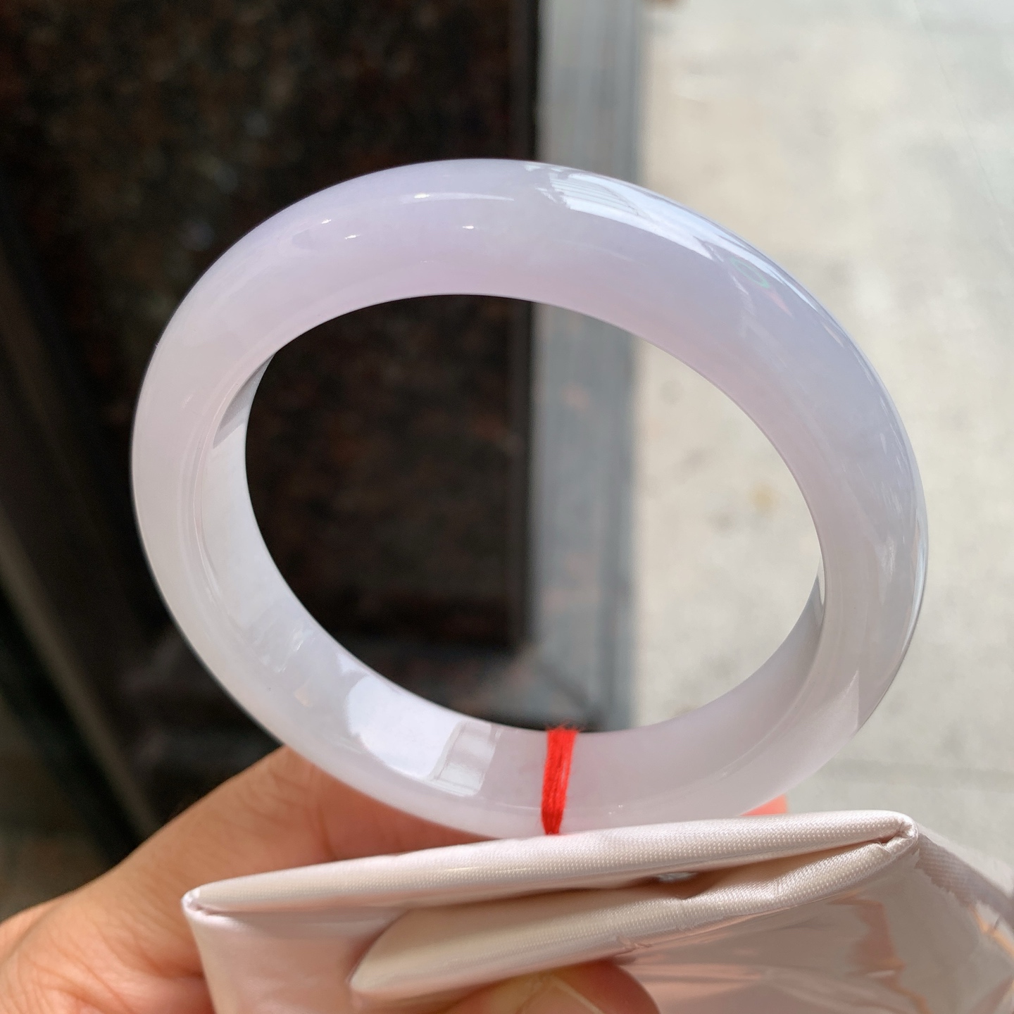 正圈粉紫 微纹 尺寸：57/12/9 清新