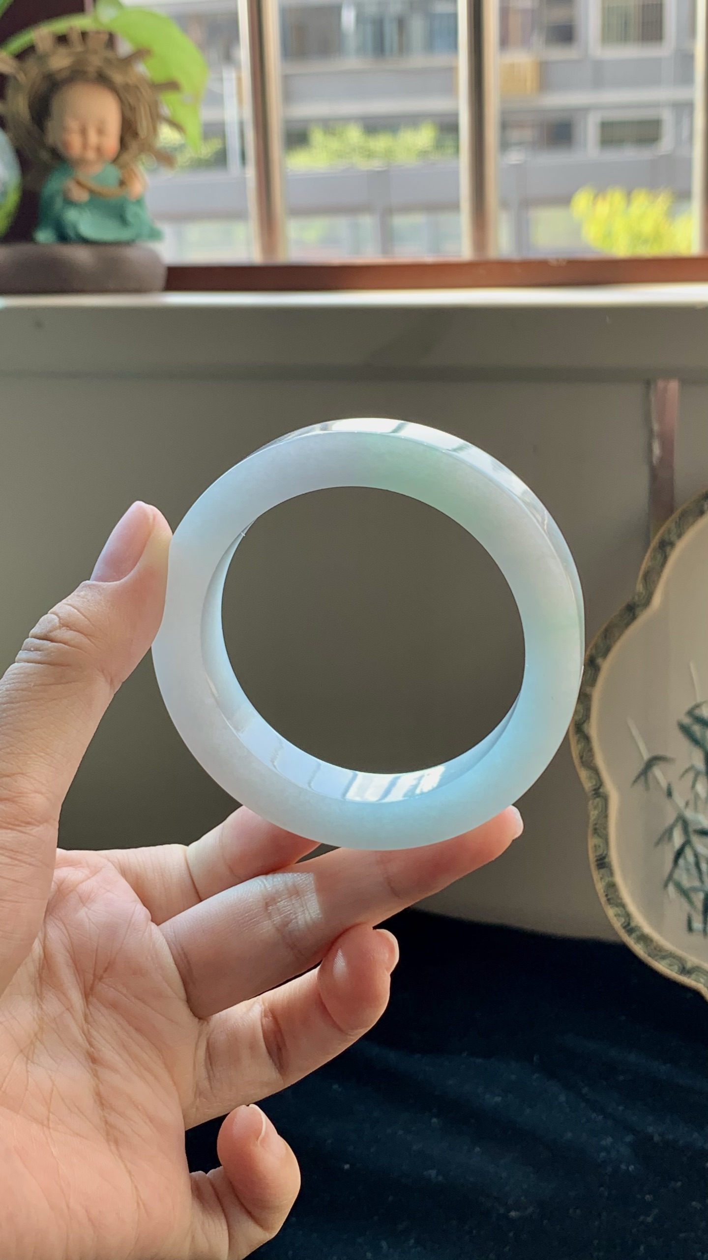 晴底正圈镯胚 C0516-12 ⭕️ 52-13-8.5-69