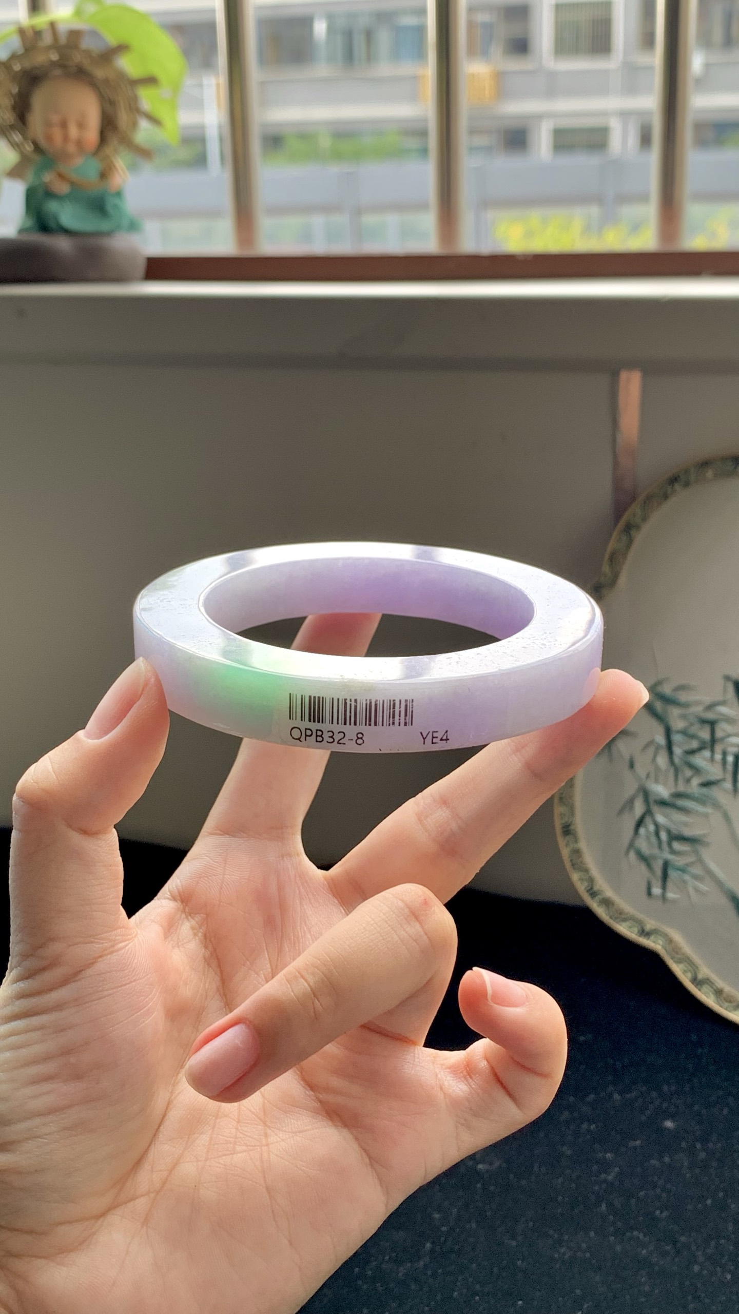 春彩正圈镯胚 QPB32-8 ⭕️ 57.5-12-12-80