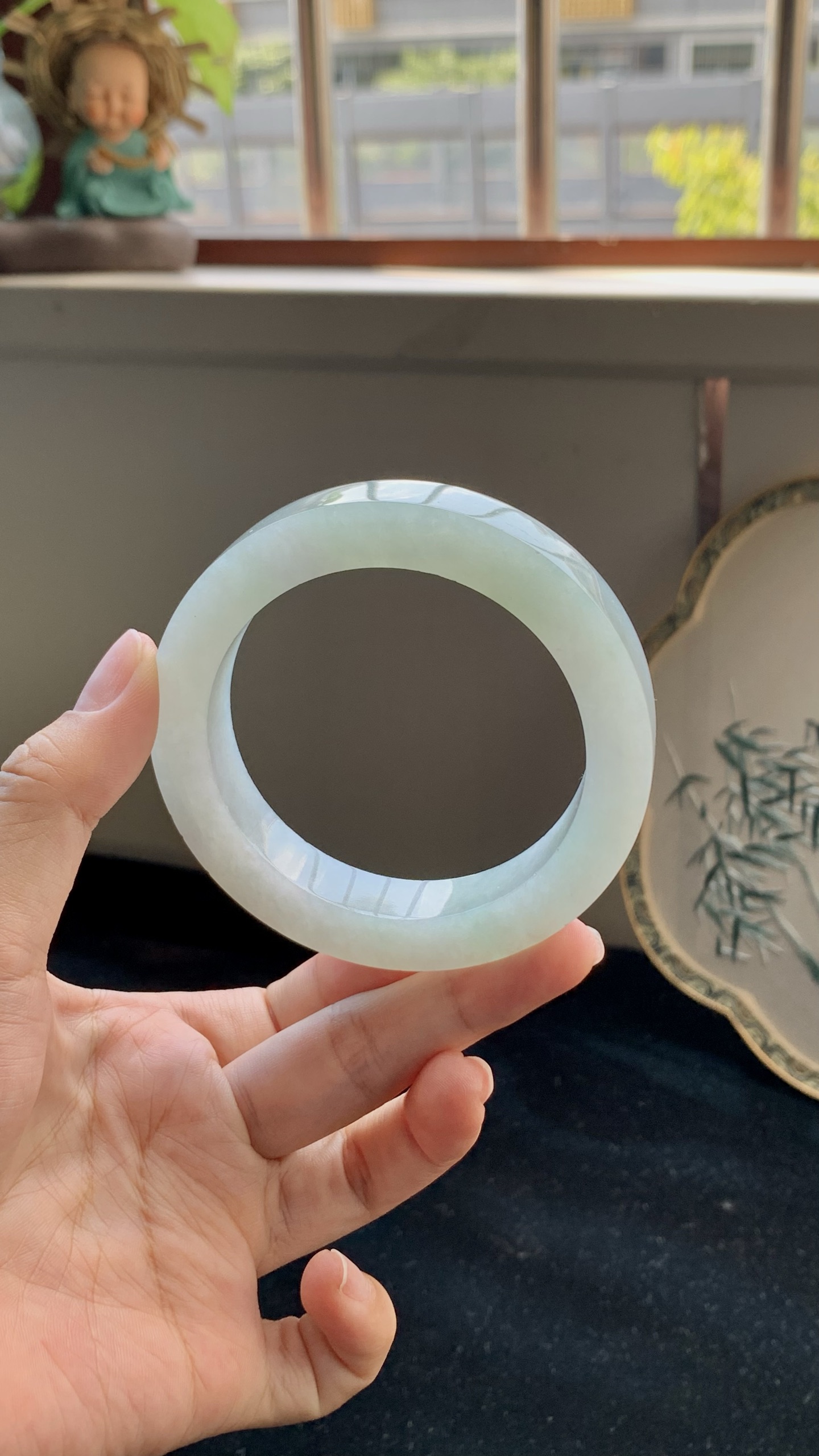 冰晴正圈镯胚 E0831-3 ⭕️ 57-13-10-76