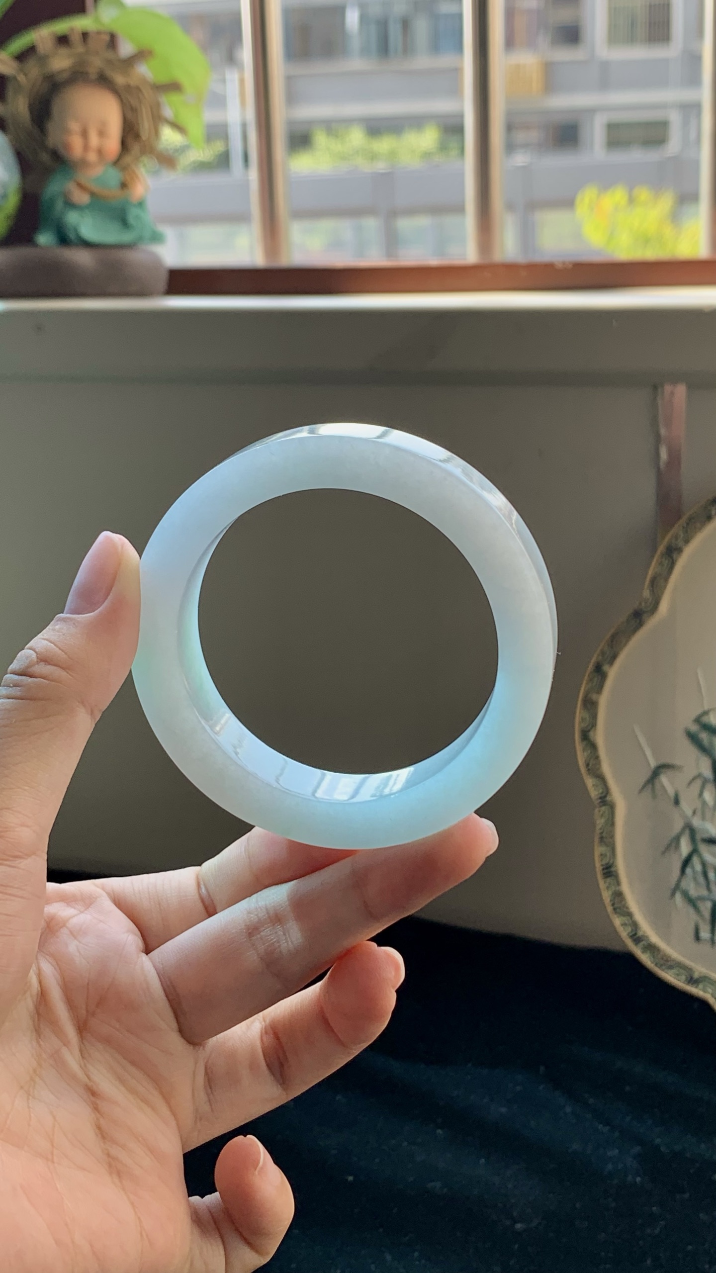 晴底正圈镯胚 C0516-12 ⭕️ 52-13-8.5-69