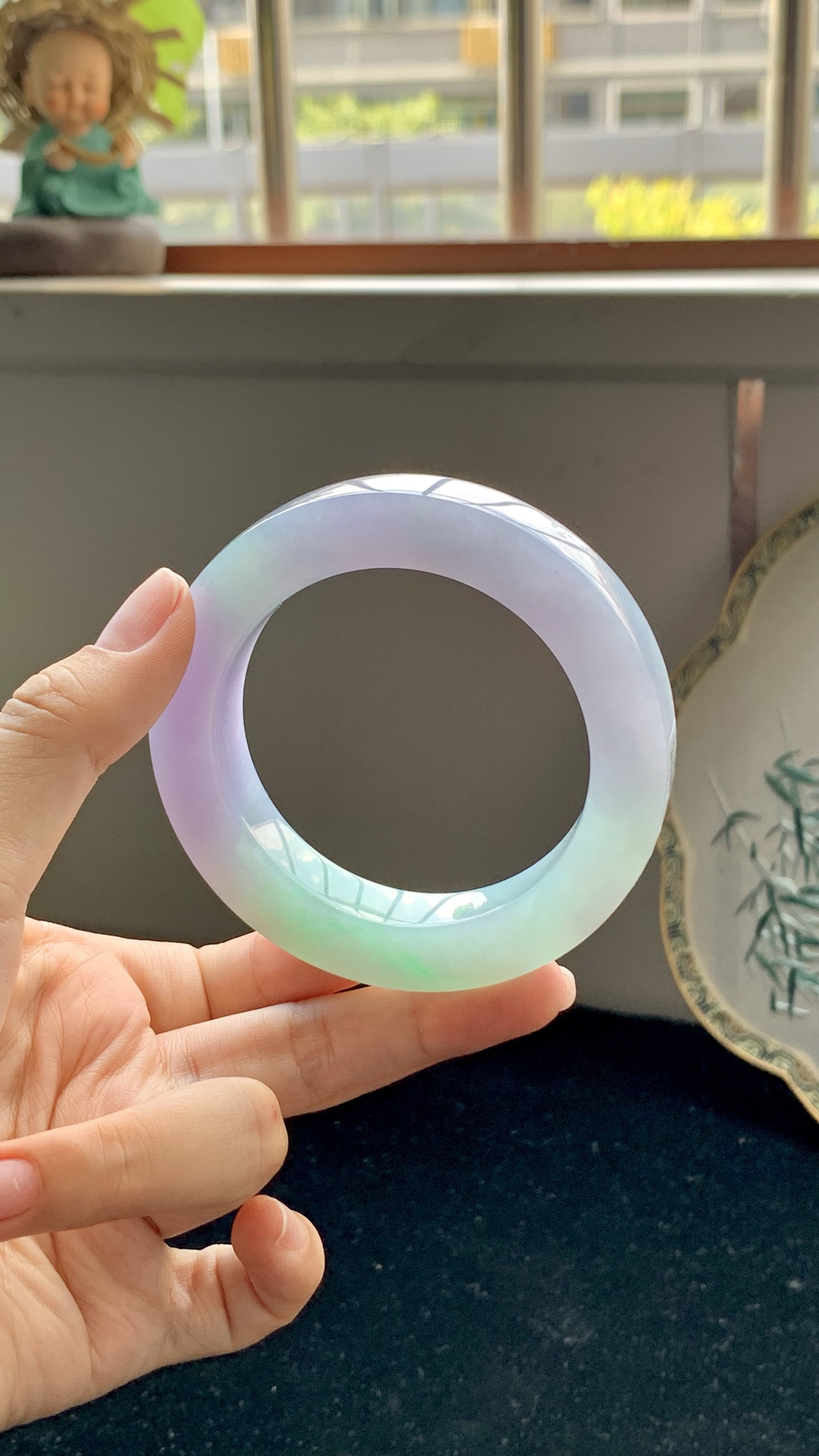 冰春彩正圈镯胚 B0805-1 ⭕️ 54-12.5-11-76