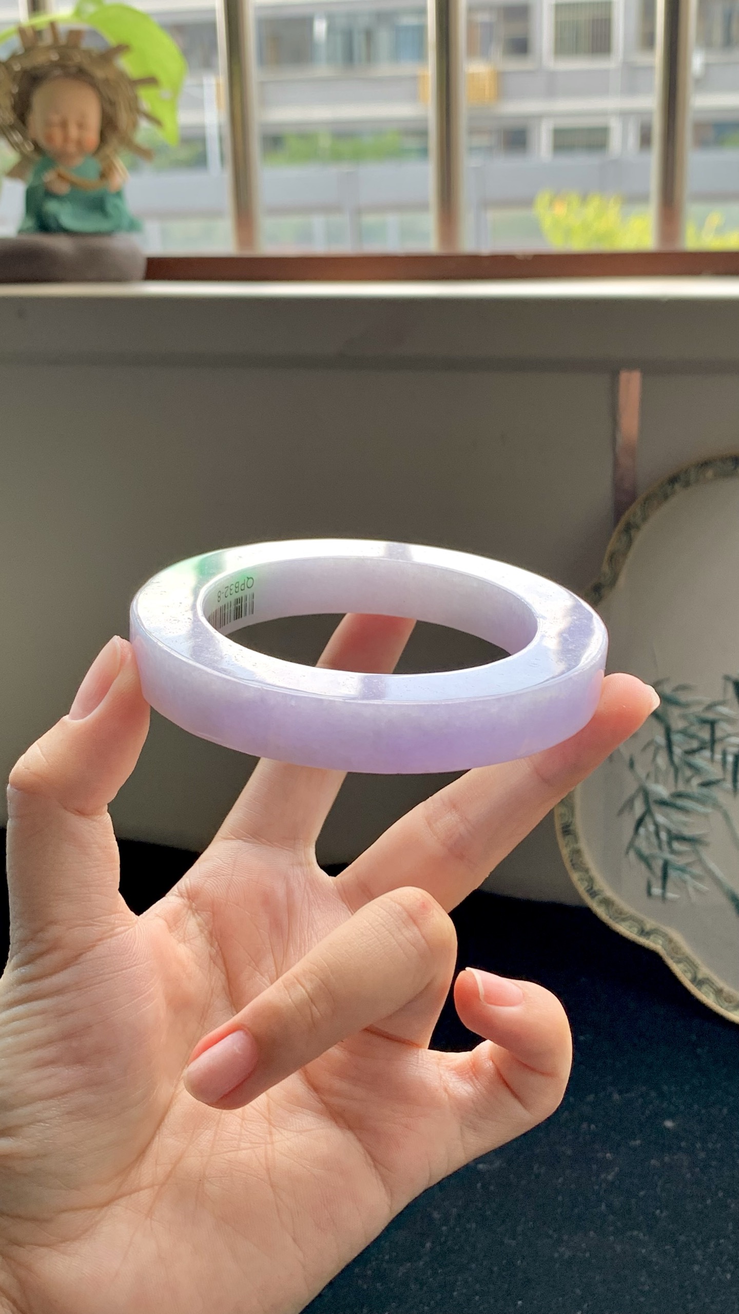 春彩正圈镯胚 QPB32-8 ⭕️ 57.5-12-12-80