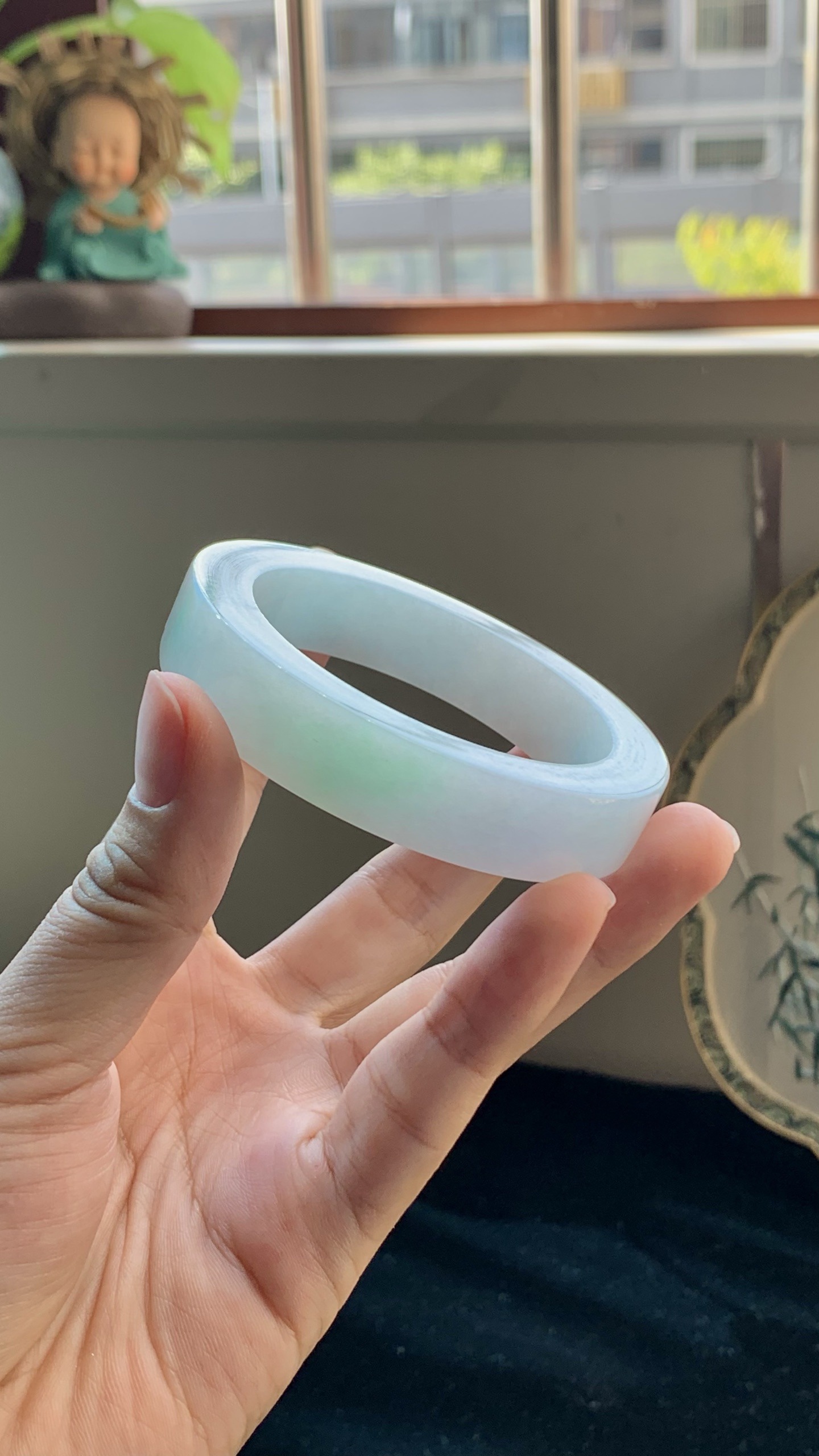 晴底正圈镯胚 C0516-12 ⭕️ 52-13-8.5-69