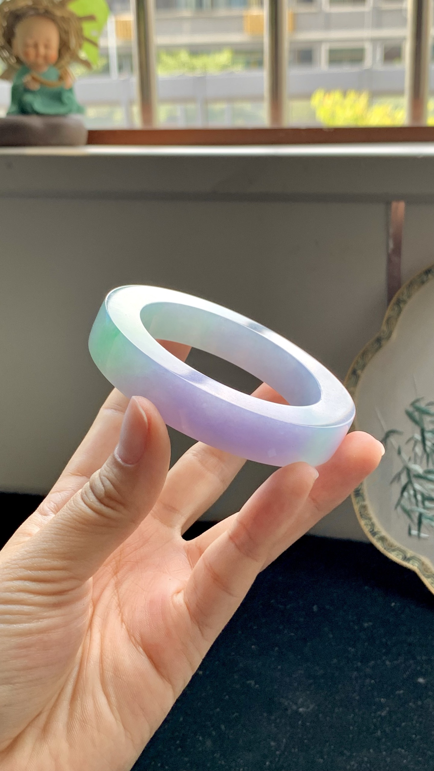 冰春彩正圈镯胚 B0805-1 ⭕️ 54-12.5-11-76