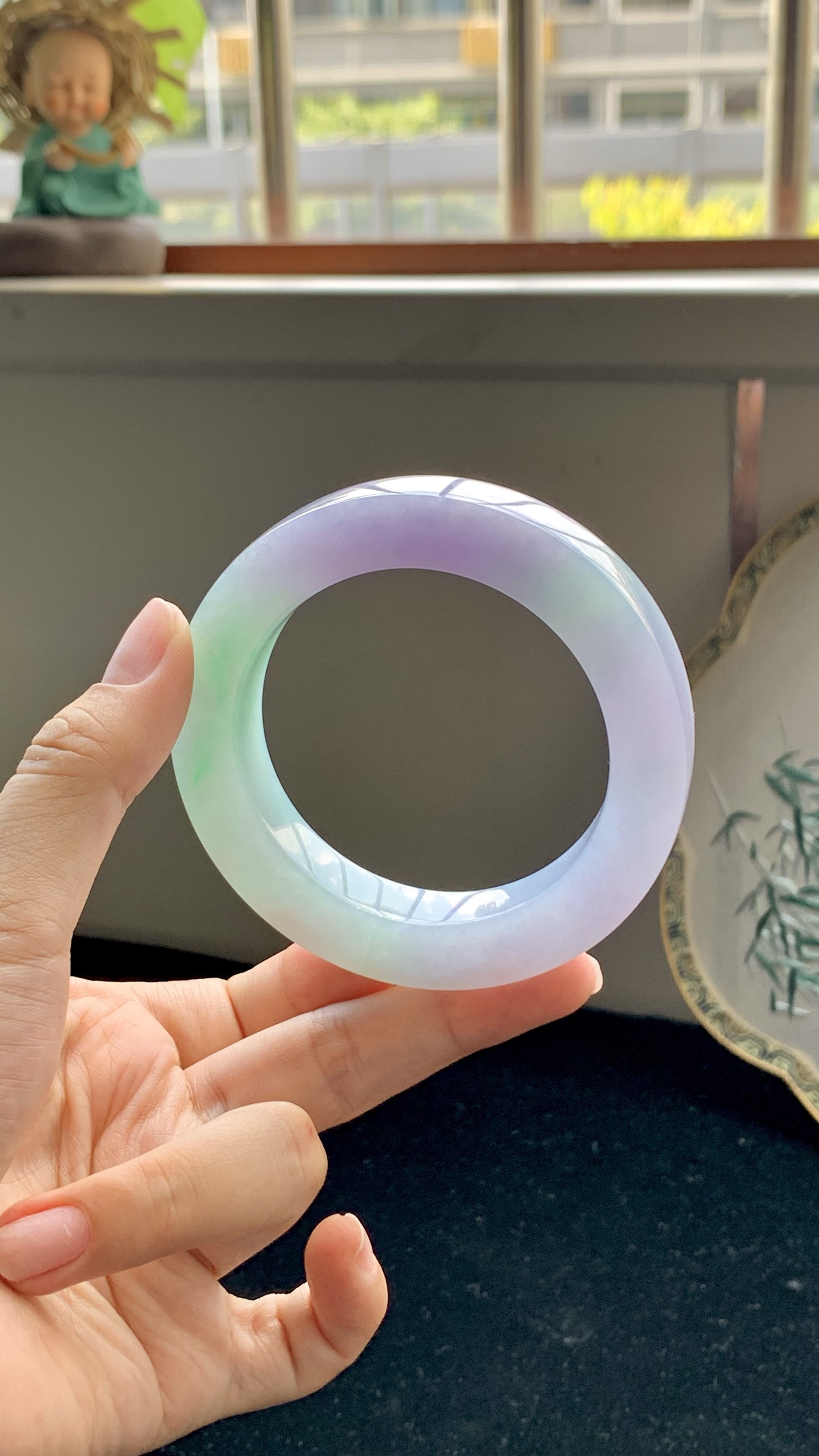 冰春彩正圈镯胚 B0805-1 ⭕️ 54-12.5-11-76