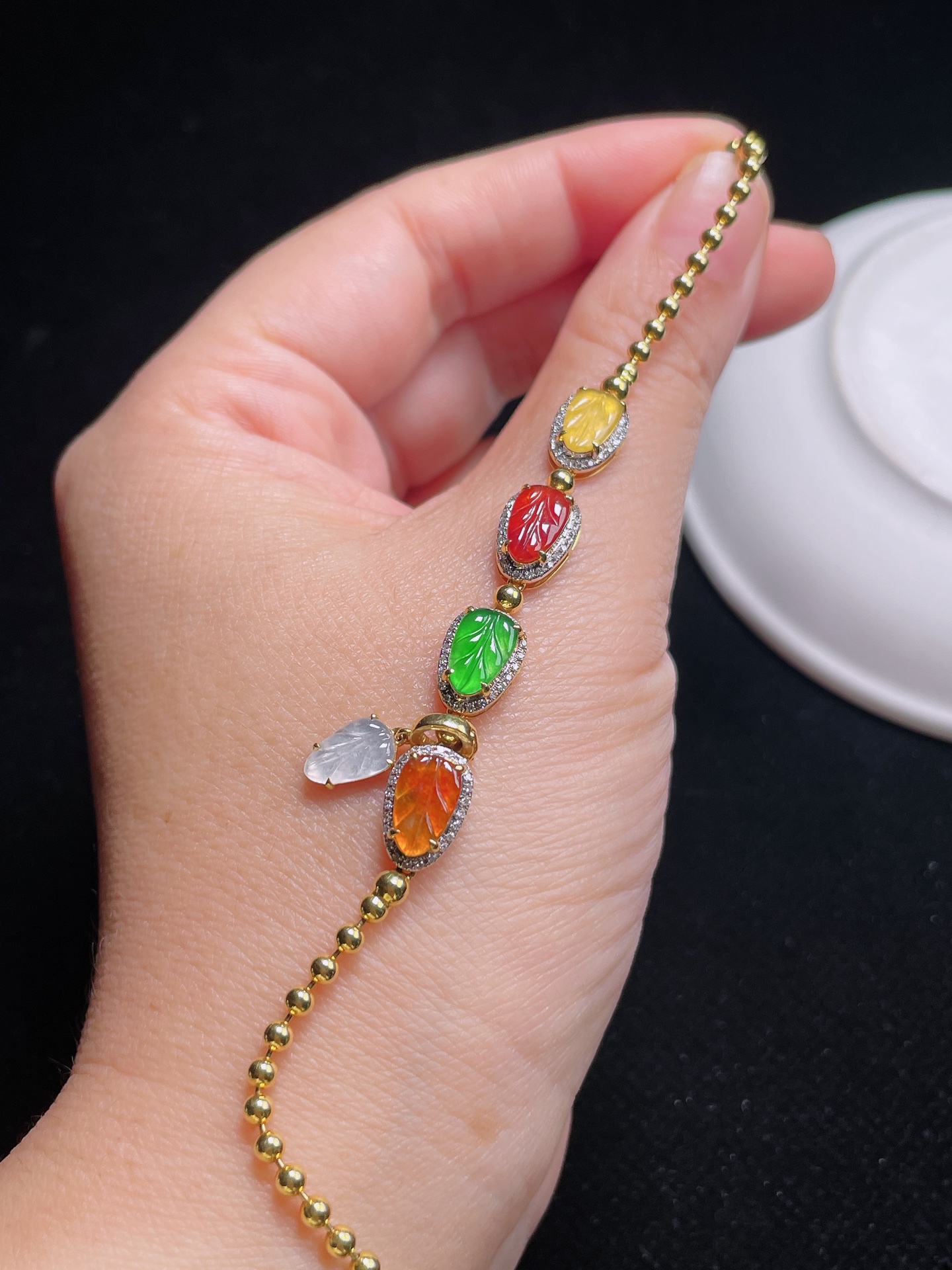 ️ 多彩手链 色泽如图 惊艳 整体：10.1/7.1/3.9