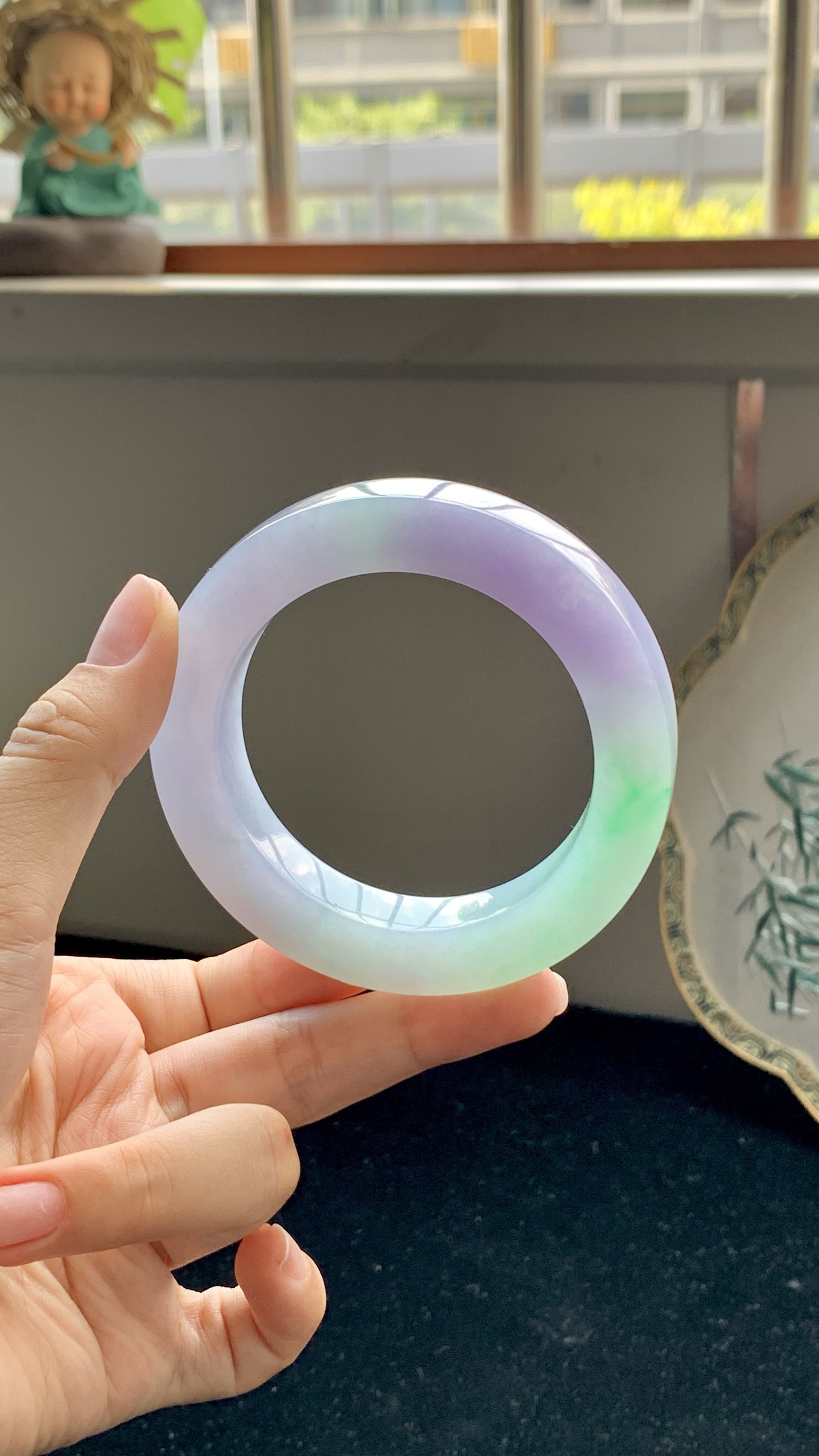 冰春彩正圈镯胚 B0805-1 ⭕️ 54-12.5-11-76
