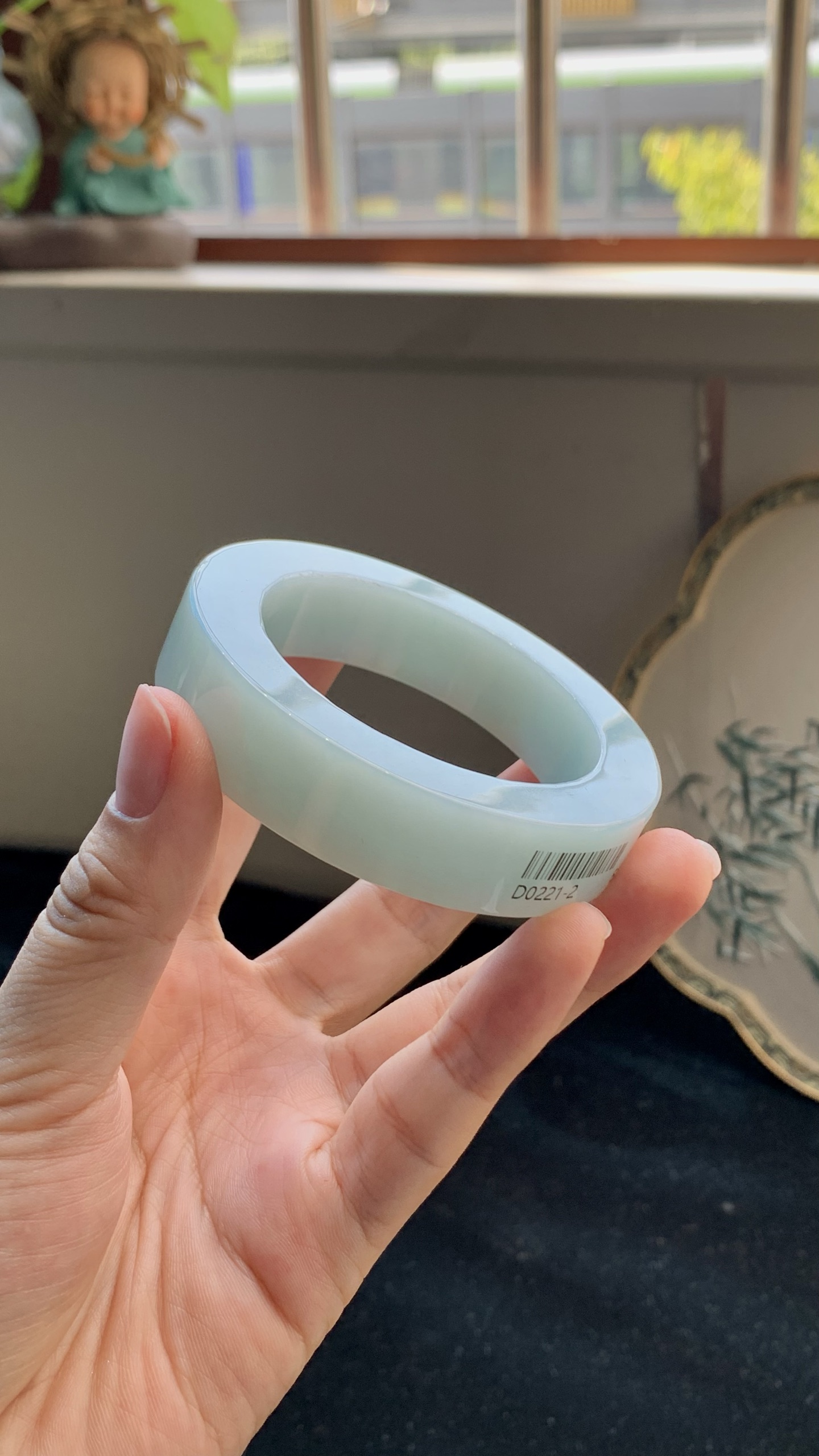 晴底正圈镯胚 D0221-2 ⭕️ 51*14.5-10-70