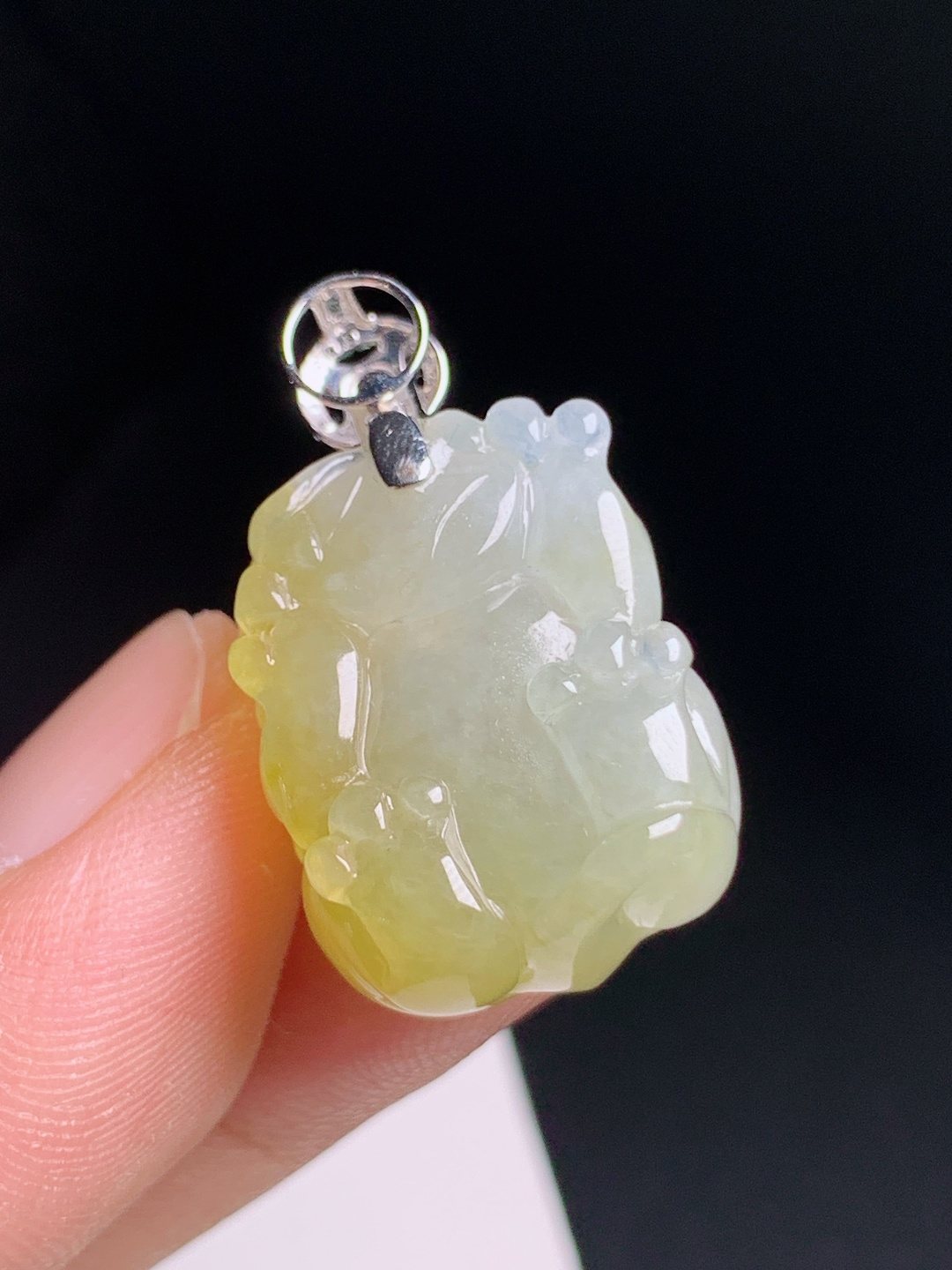 ️ 黄翡貔貅吊坠，黄润起光，雕工灵动，吉祥安康