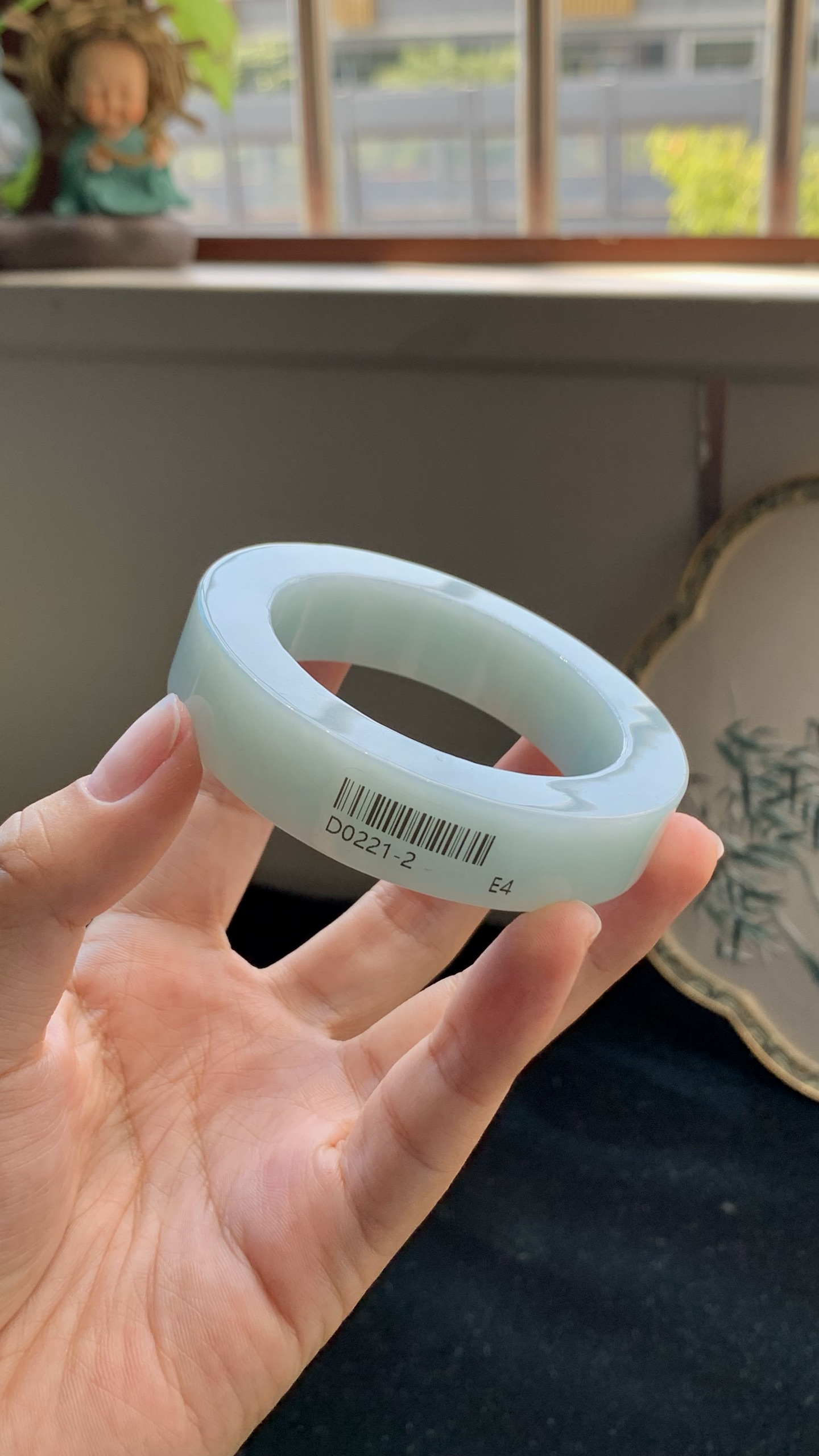 晴底正圈镯胚 D0221-2 ⭕️ 51*14.5-10-70