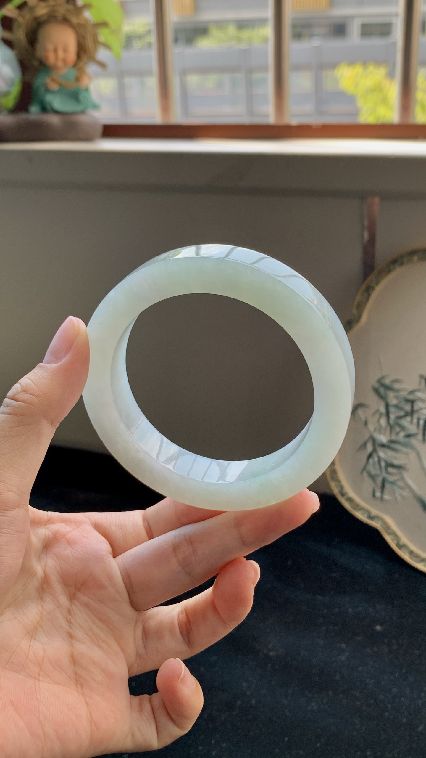冰晴正圈镯胚 E0831-3 ⭕️ 57-13-10-76