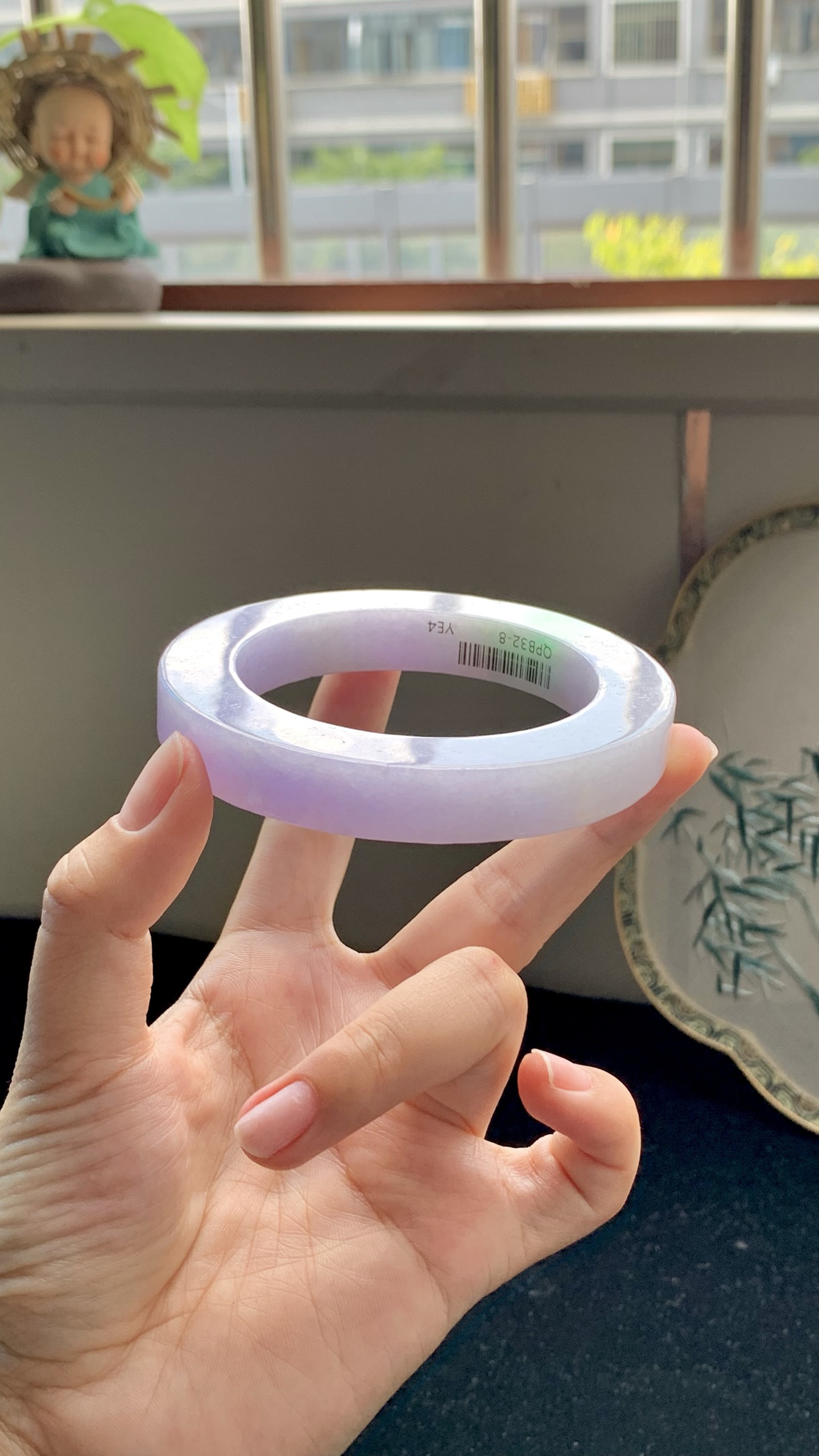 春彩正圈镯胚 QPB32-8 ⭕️ 57.5-12-12-80
