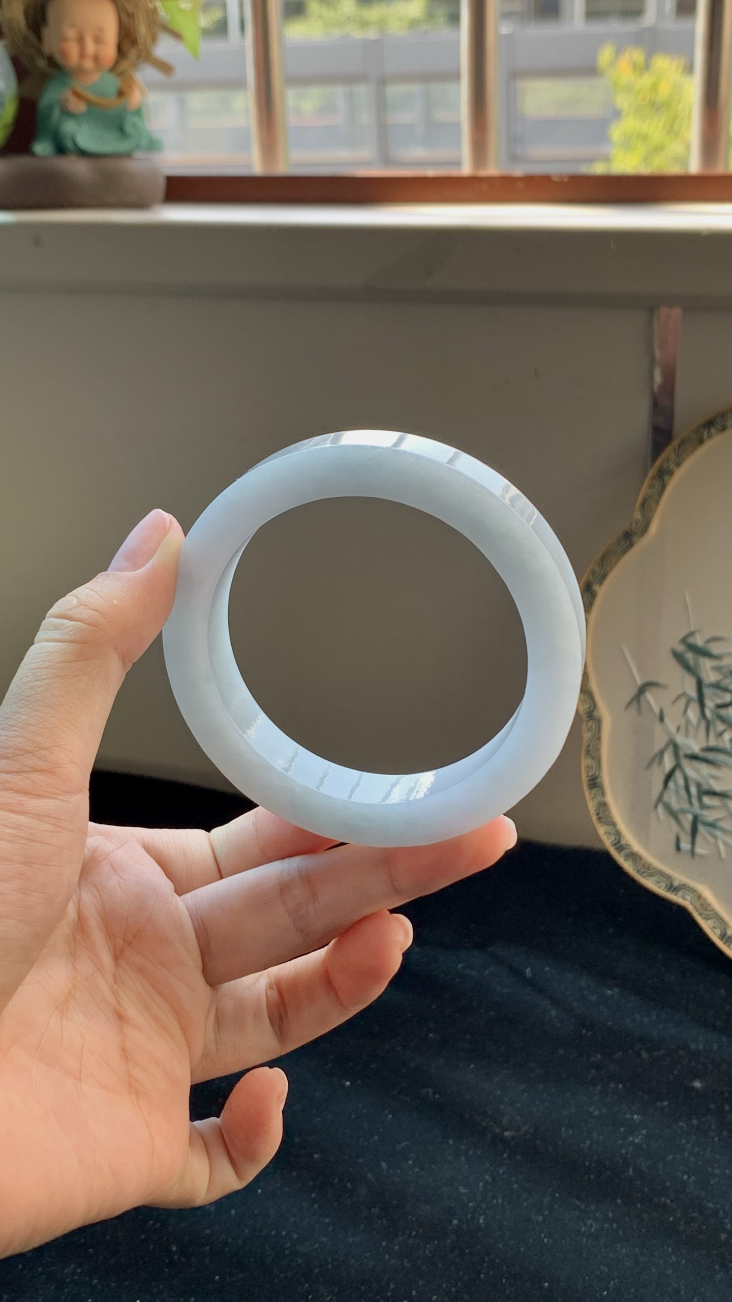 晴底正圈镯胚 B602-121 ⭕️ 56-12-8.5-73.5