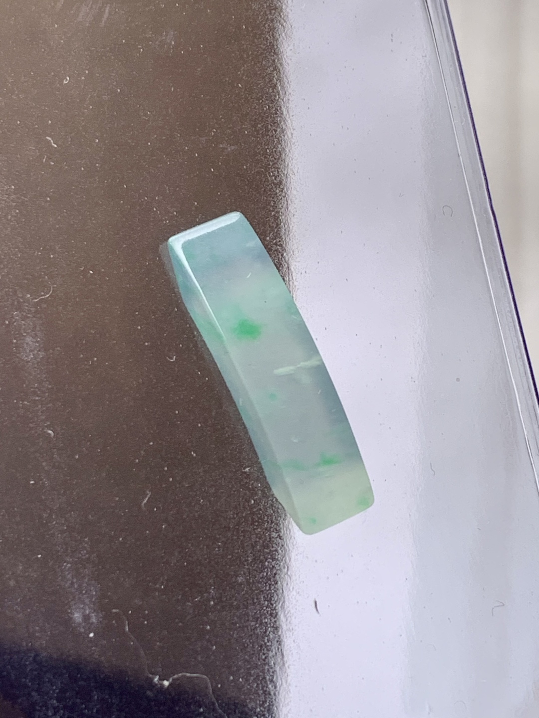 ️飘绿马鞍，色泽浓艳 0808尺寸23.3*5.9*6.9