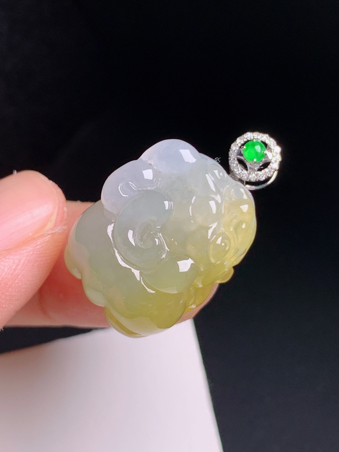 ️ 黄翡貔貅吊坠，黄润起光，雕工灵动，吉祥安康