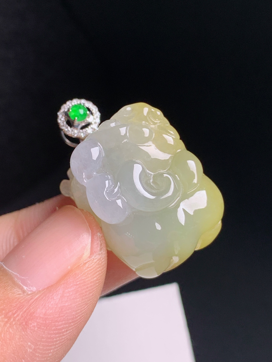 ️ 黄翡貔貅吊坠，黄润起光，雕工灵动，吉祥安康