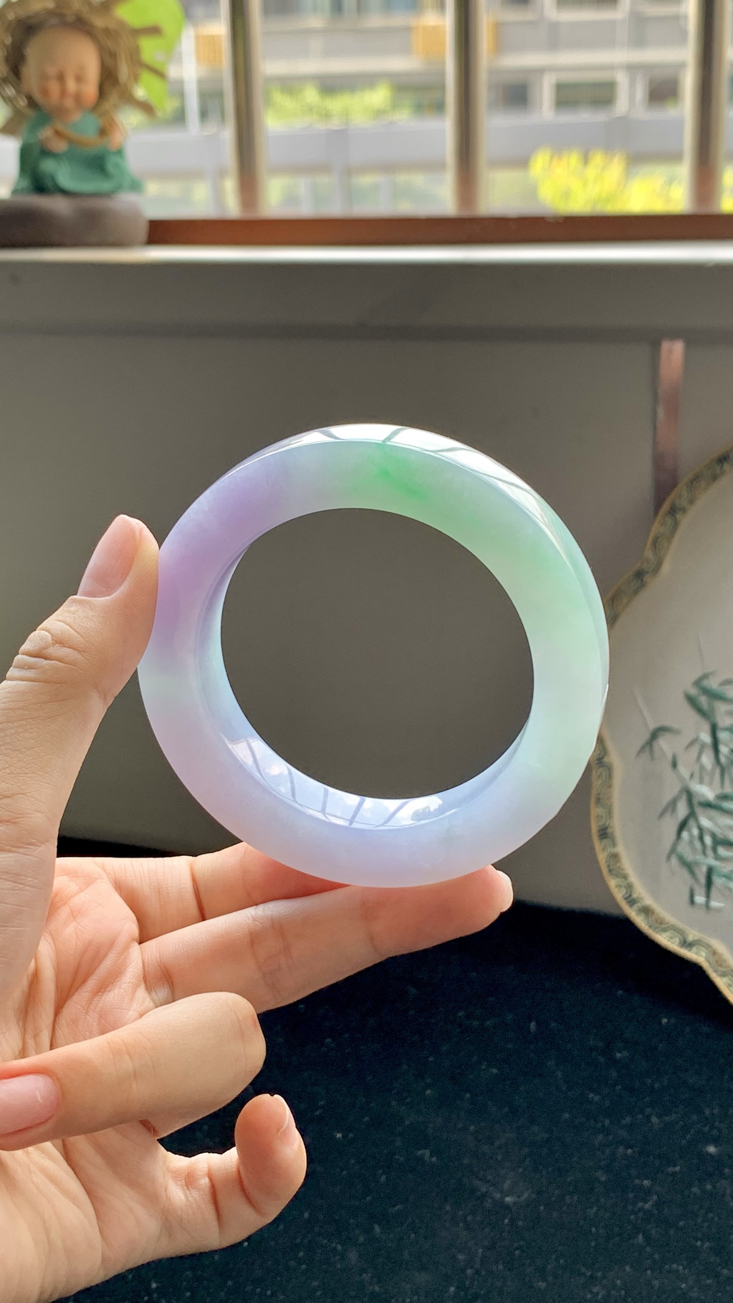 冰春彩正圈镯胚 B0805-1 ⭕️ 54-12.5-11-76