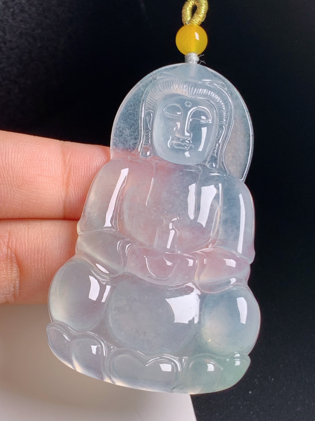 ️ 冰种观音，冰润通透，面相祥和，静心纳福