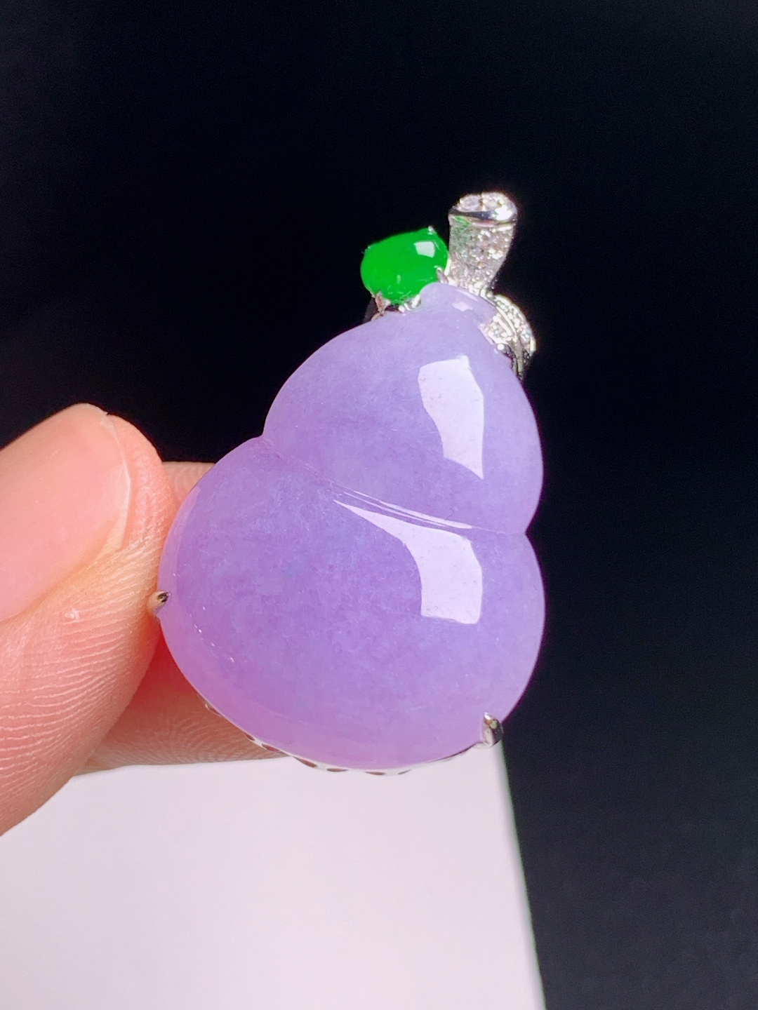 ️ 葫芦吊坠，紫润细腻，圆润讨喜，福禄聚财