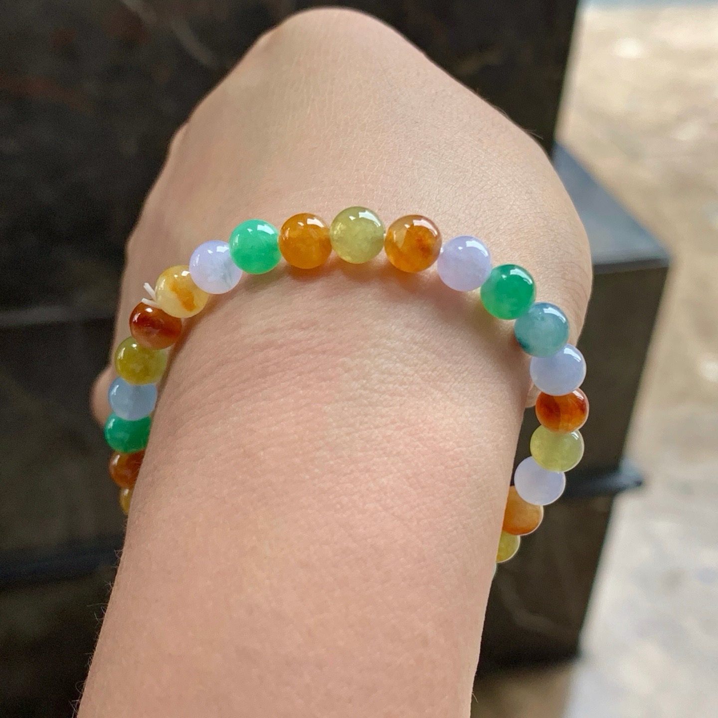 多彩手串^_^鲜艳
