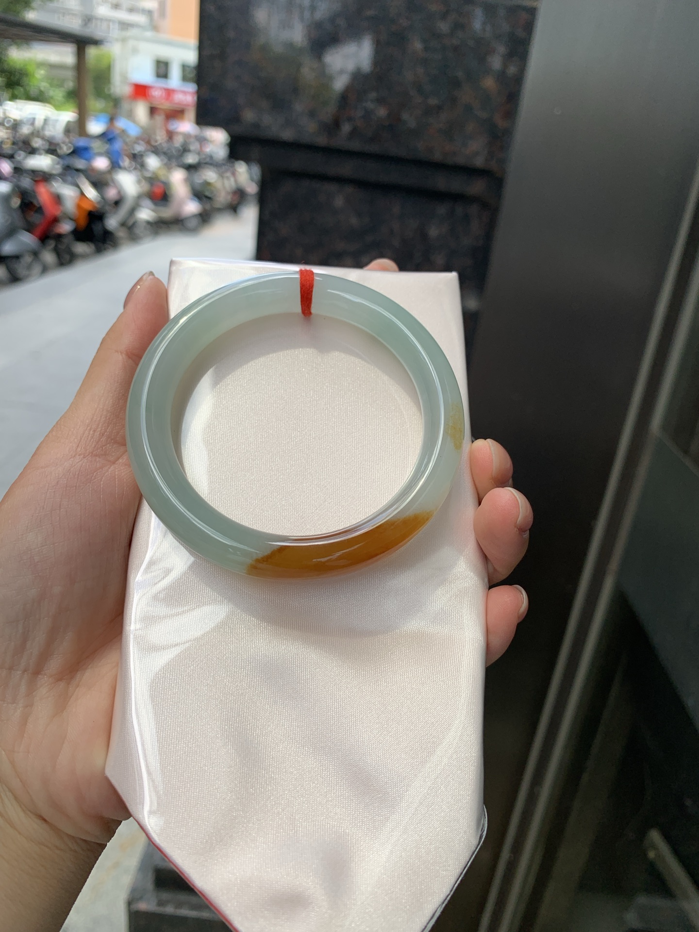 冰黄翡圆条,0810-N1314-60,打灯棉纹