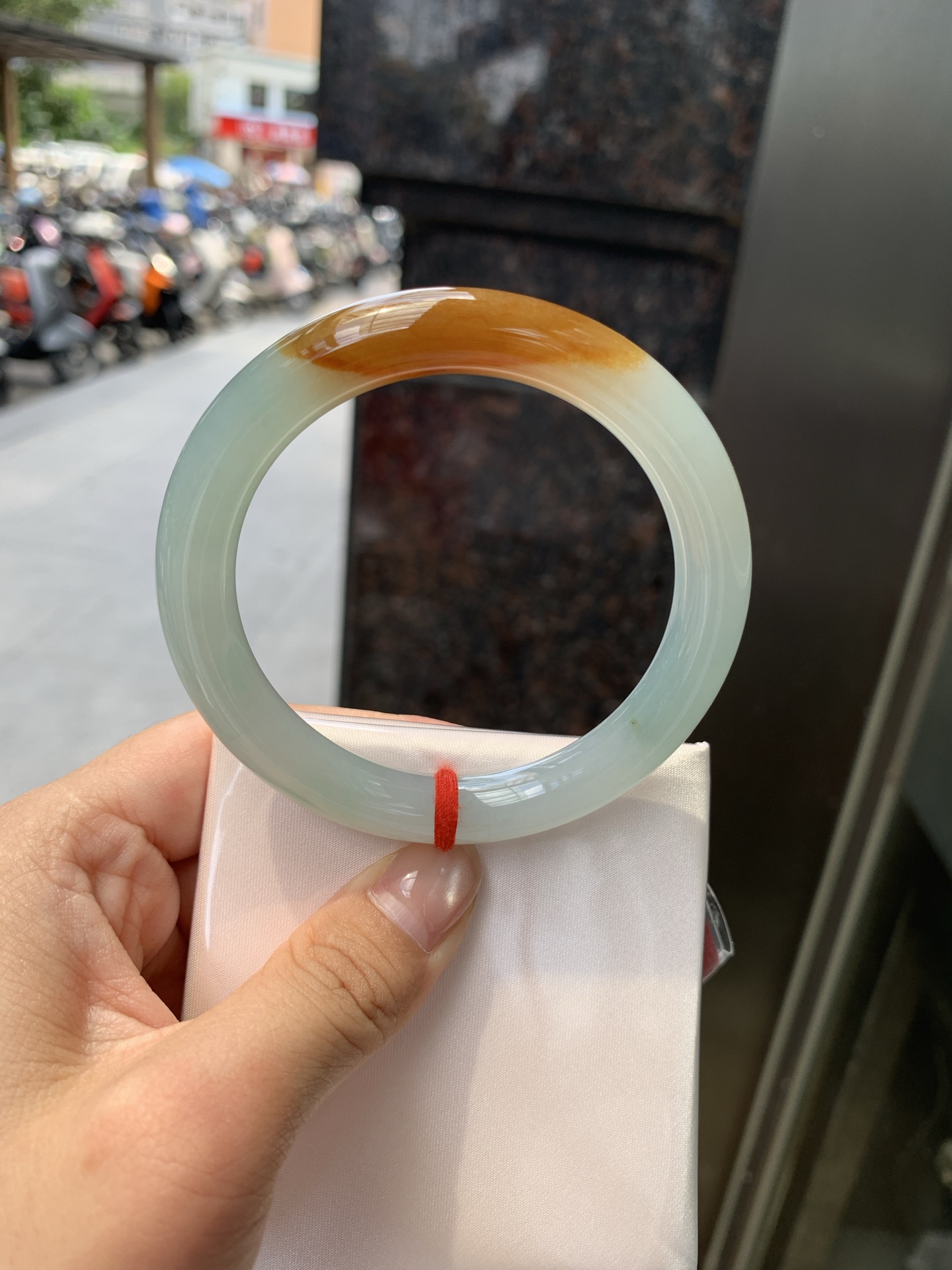 冰黄翡圆条,0810-N1314-60,打灯棉纹