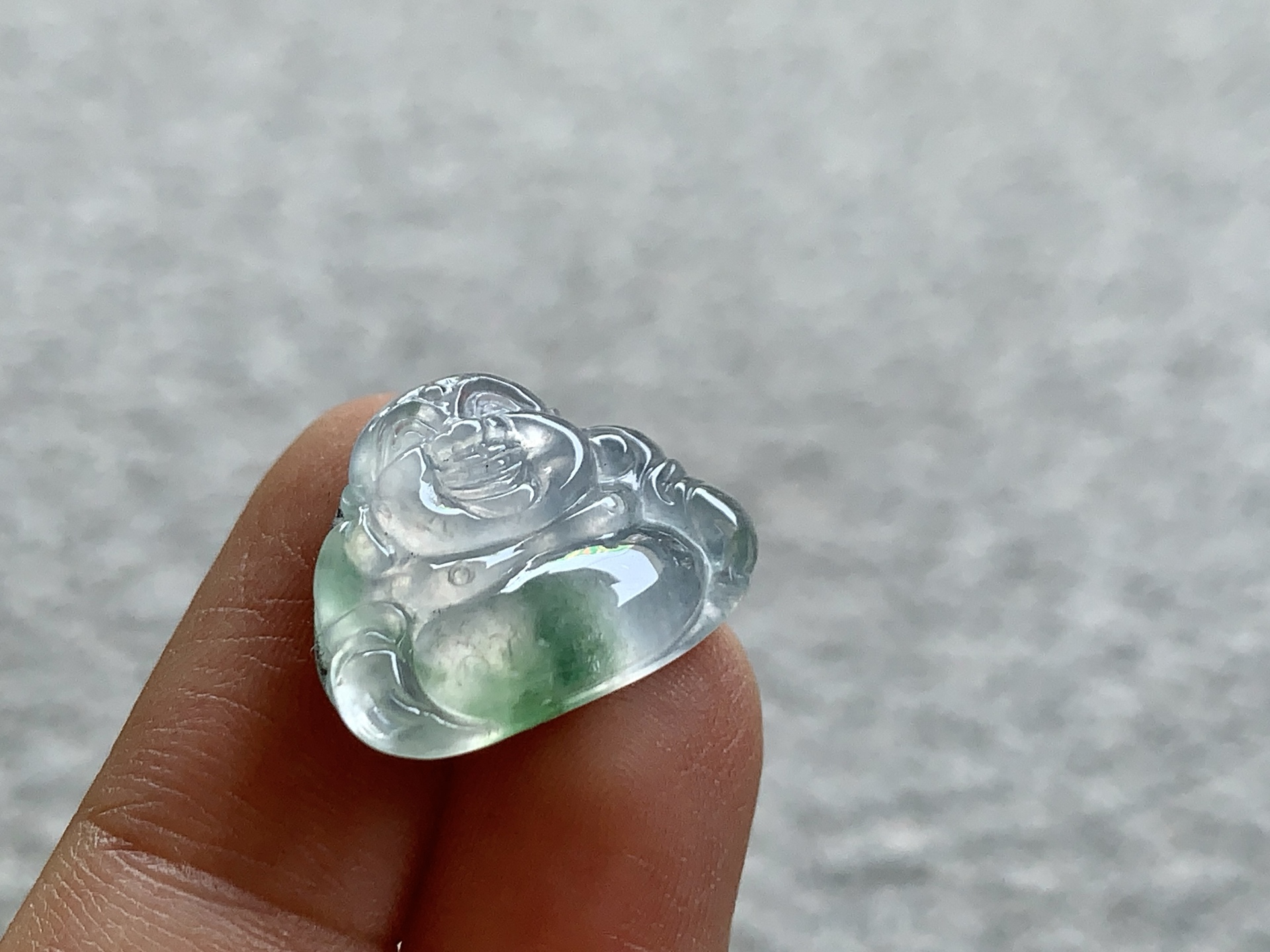 ️ 飘彩佛公，尺寸：14×18.2×4