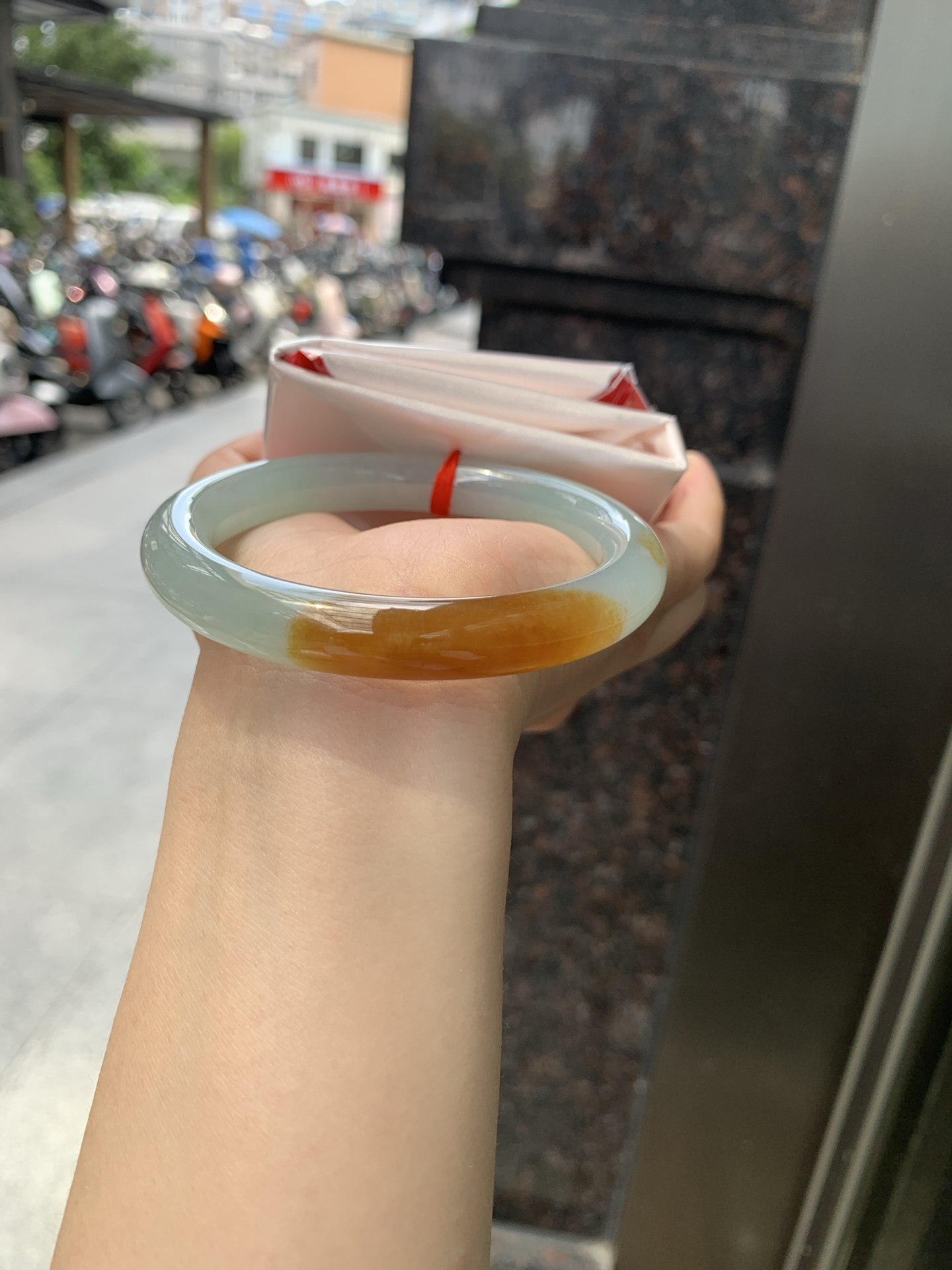 冰黄翡圆条,0810-N1314-60,打灯棉纹