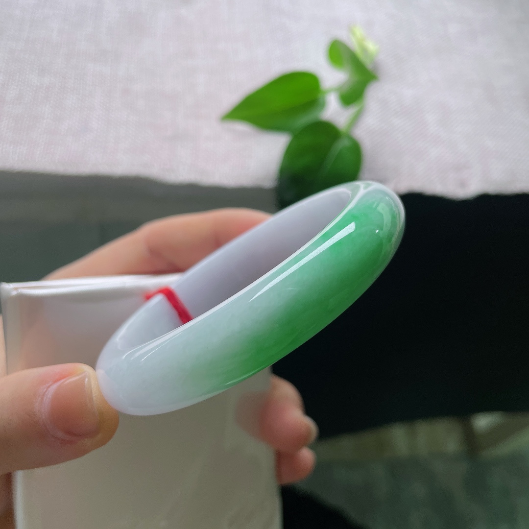 58.7/13/8.5，白底青正圈，水头好，底子干净细腻，福禄双全，细纹，56670a