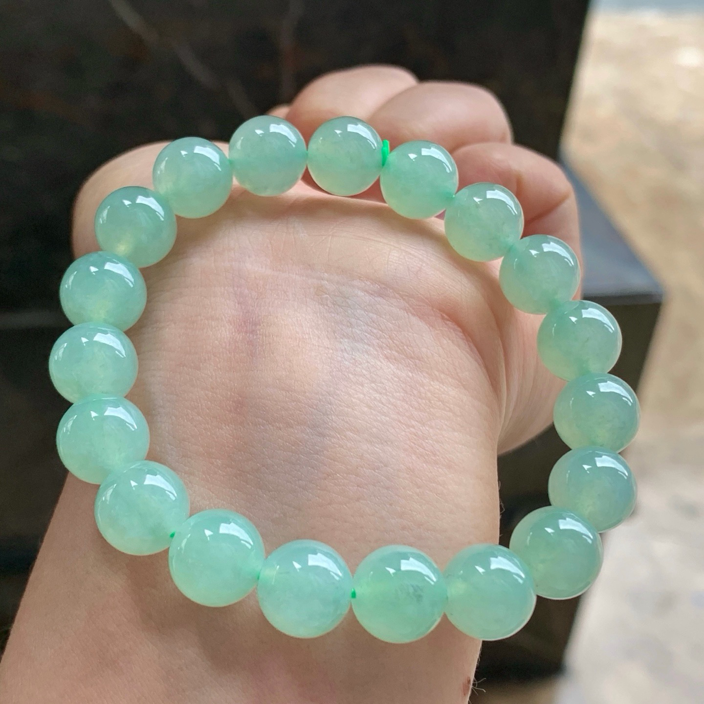 晴绿手串^_^清新