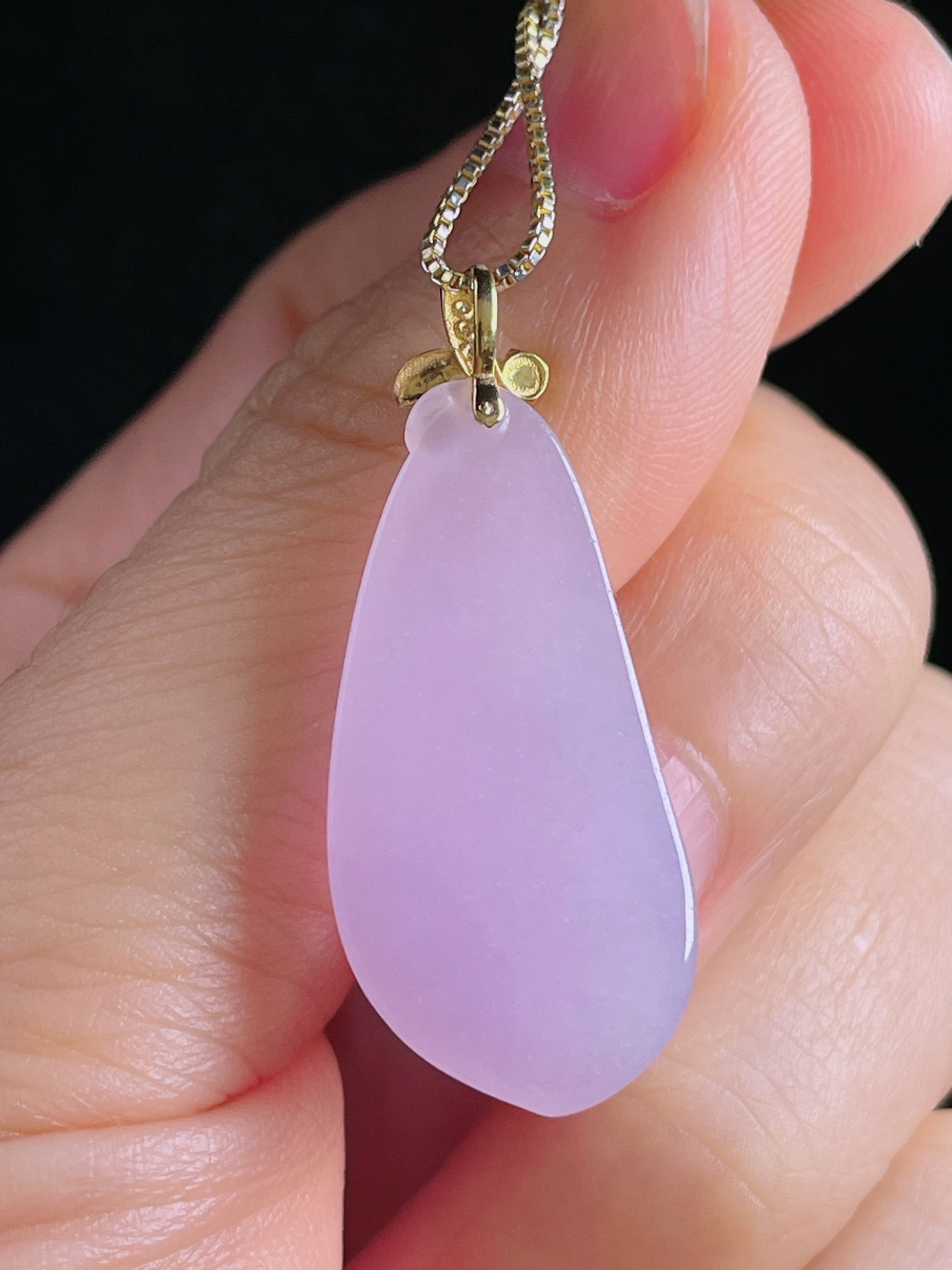 ️福瓜，老种起光，细底通透，尺寸：35裸石30/14.5/5mm0810