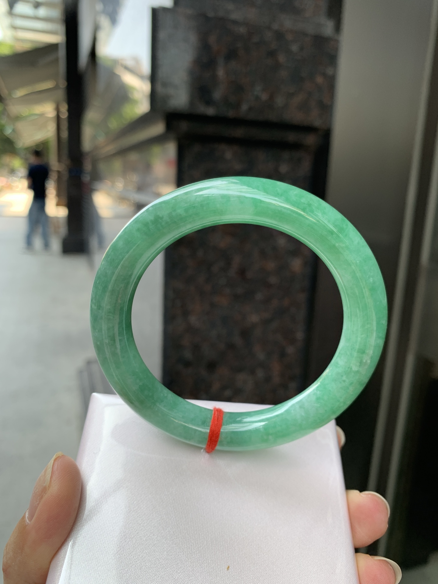 满绿圆条,0810-N1314-11,无裂,打灯棉线