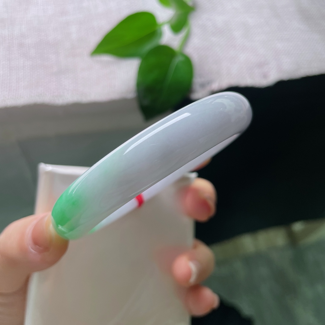 58.7/13/8.5，白底青正圈，水头好，底子干净细腻，福禄双全，细纹，56670a