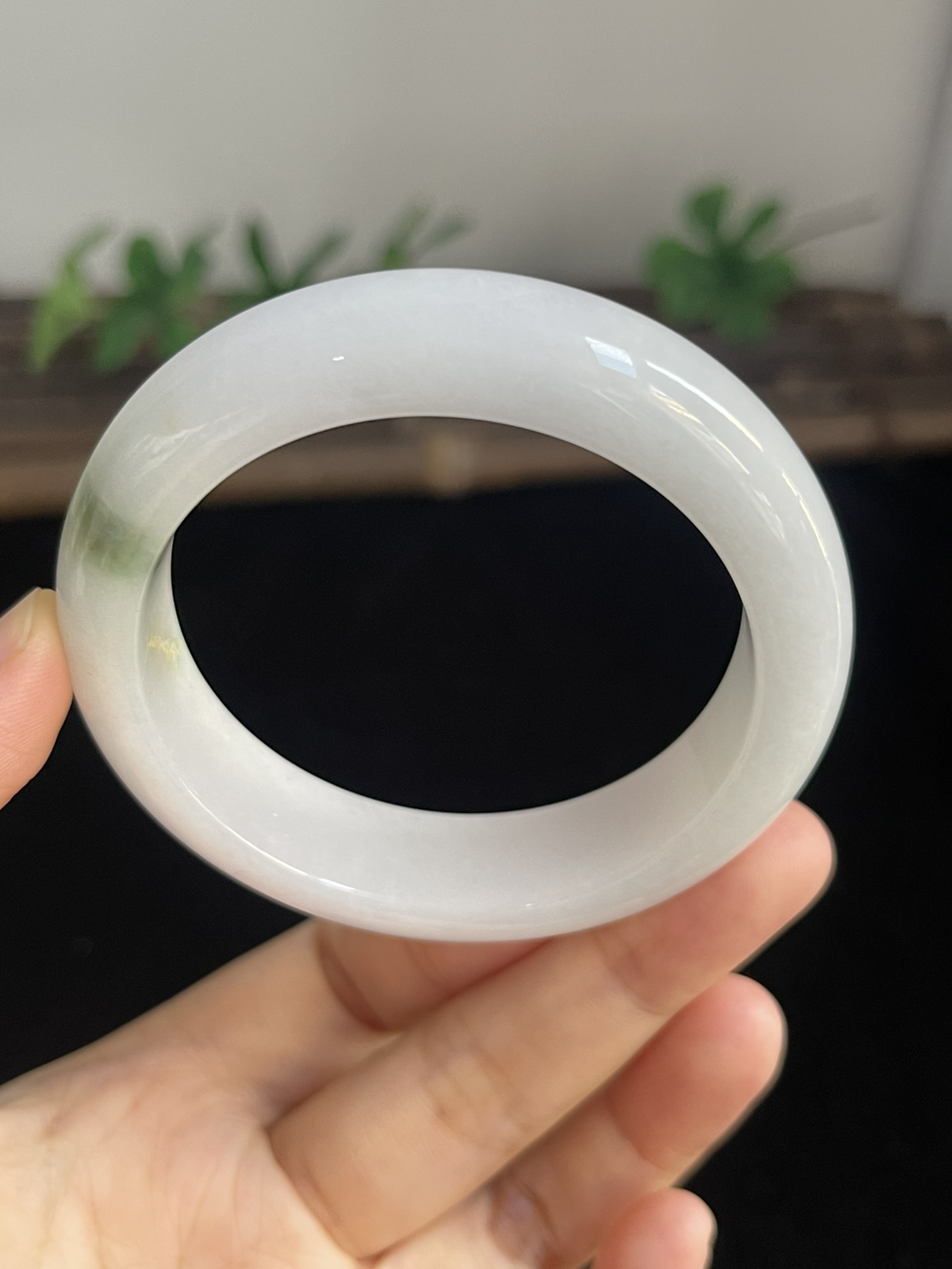 正圈52圈口，翡翠手镯