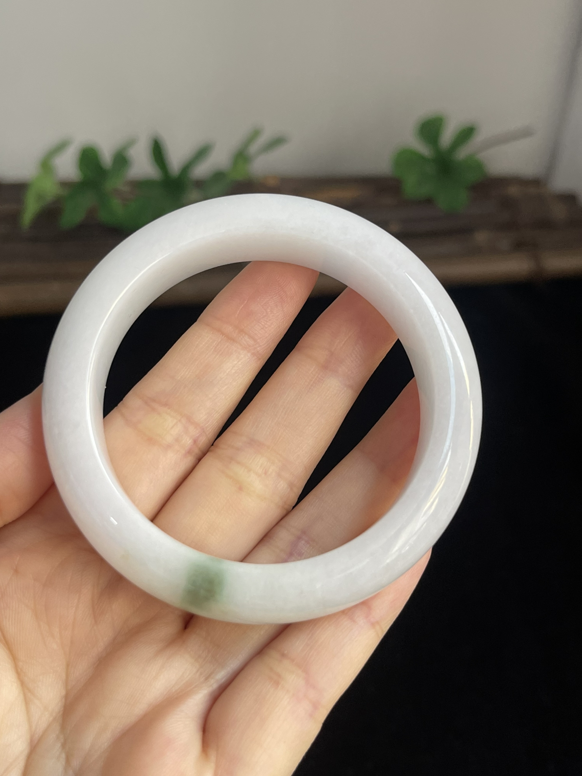 正圈52圈口，翡翠手镯