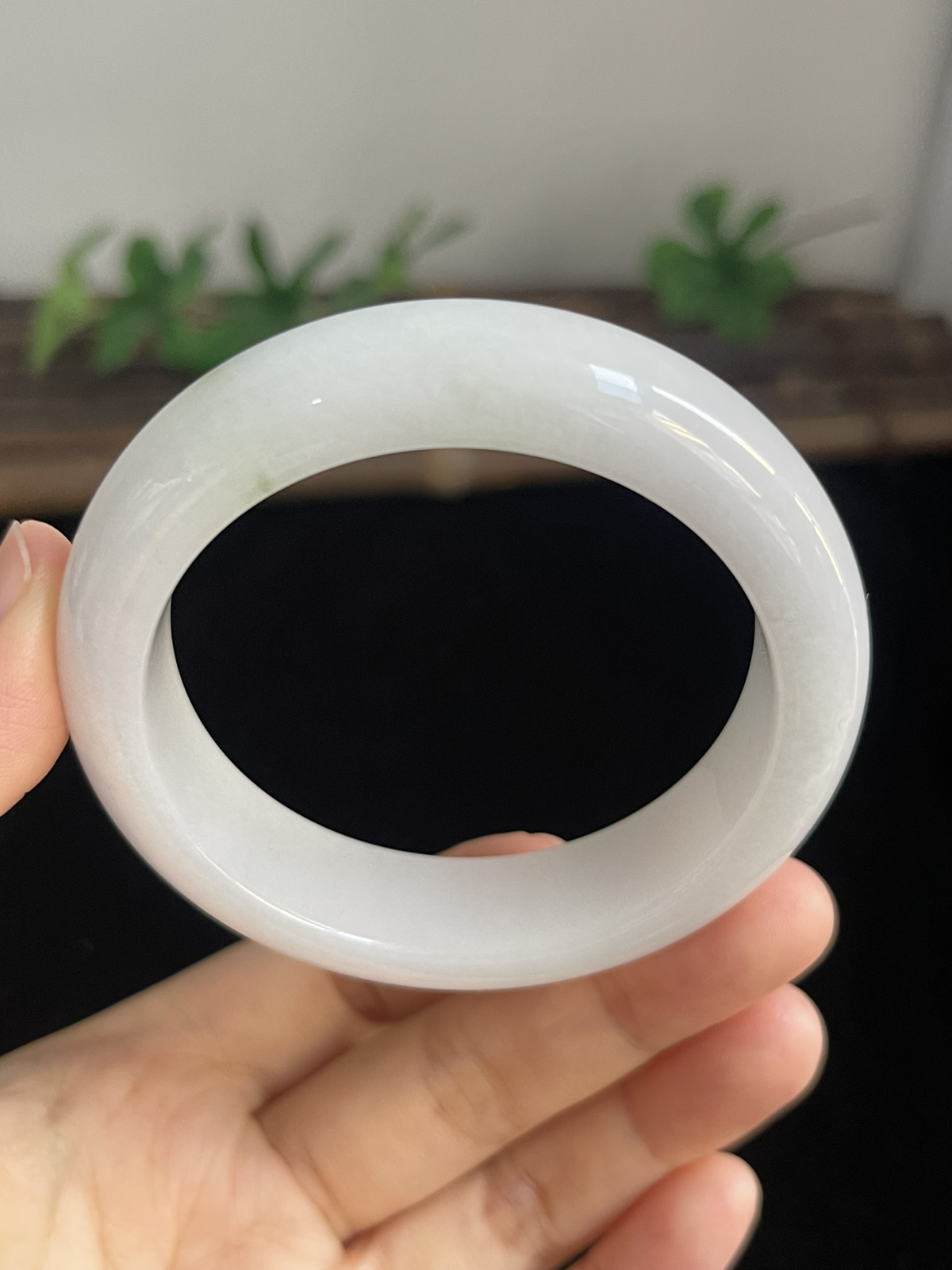 正圈52圈口，翡翠手镯