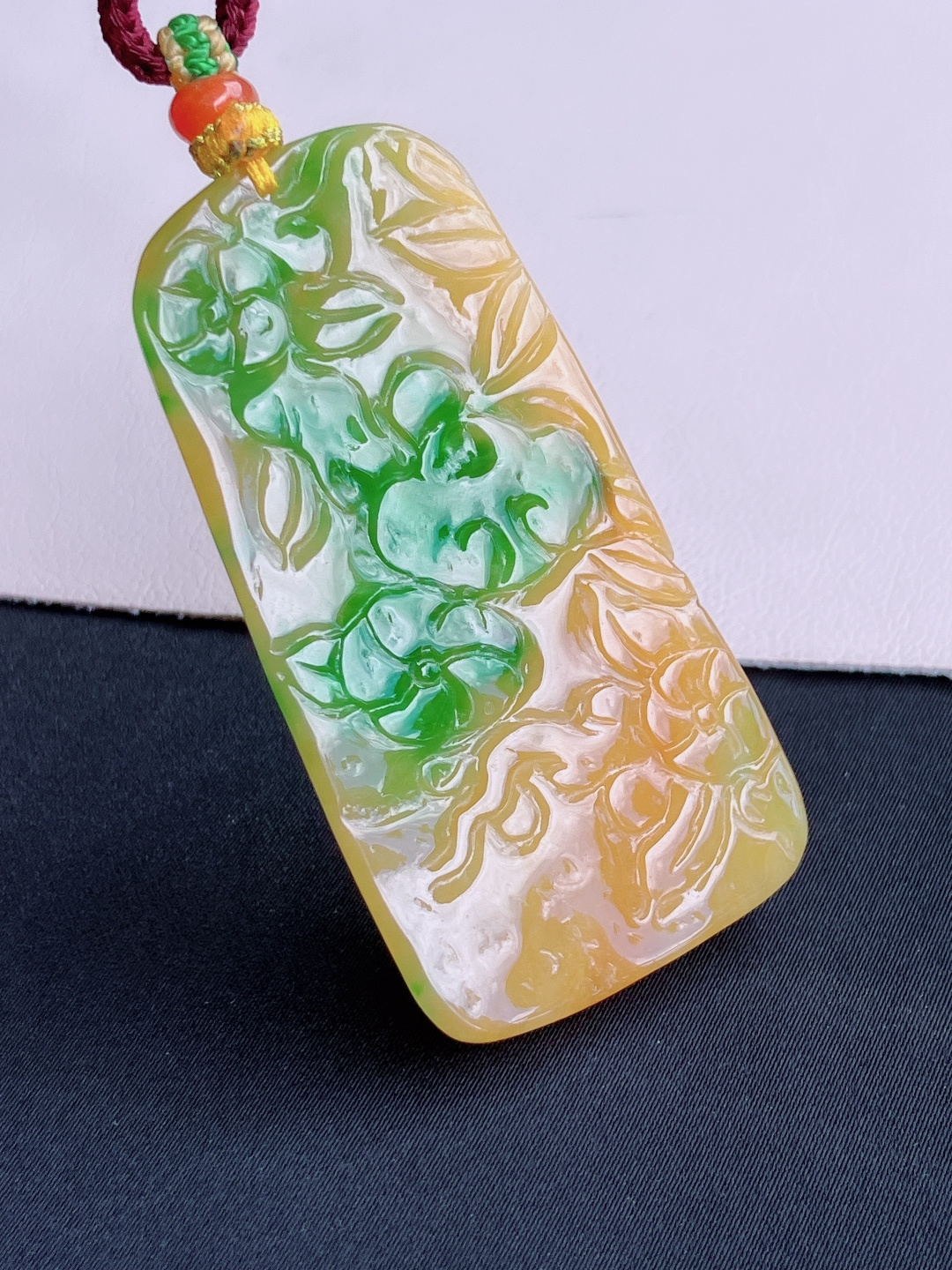 三彩花开富贵，特色，尺寸60/30.8/6.5/自然光实拍