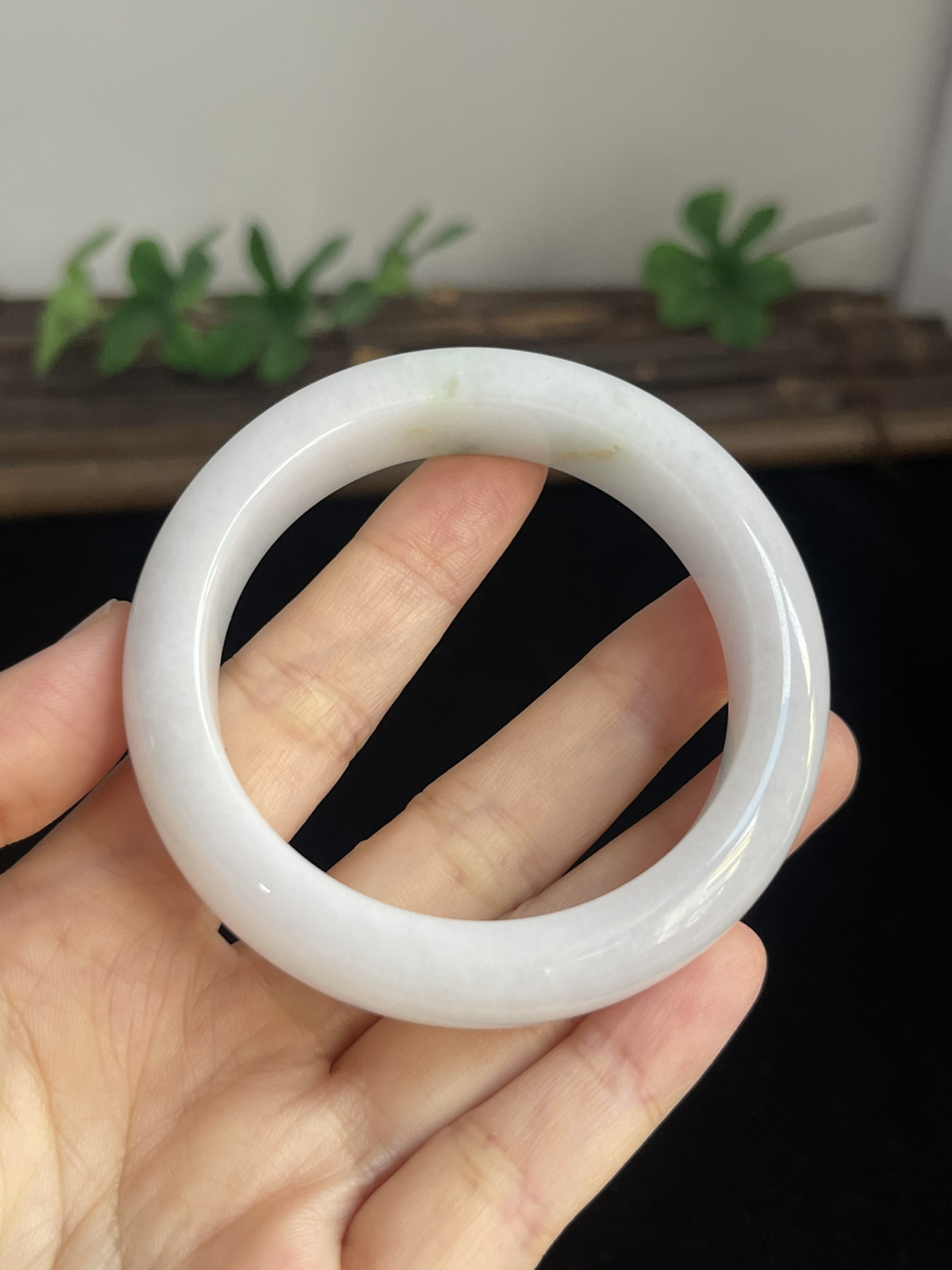 正圈52圈口，翡翠手镯