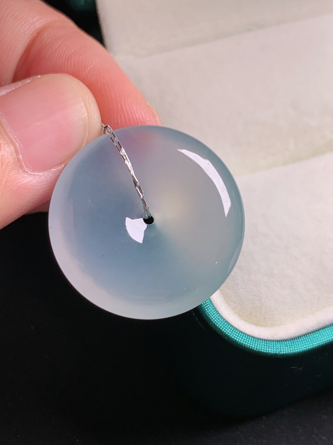 ️ 晴水平安扣，胶感盈润，素简藏尽温柔